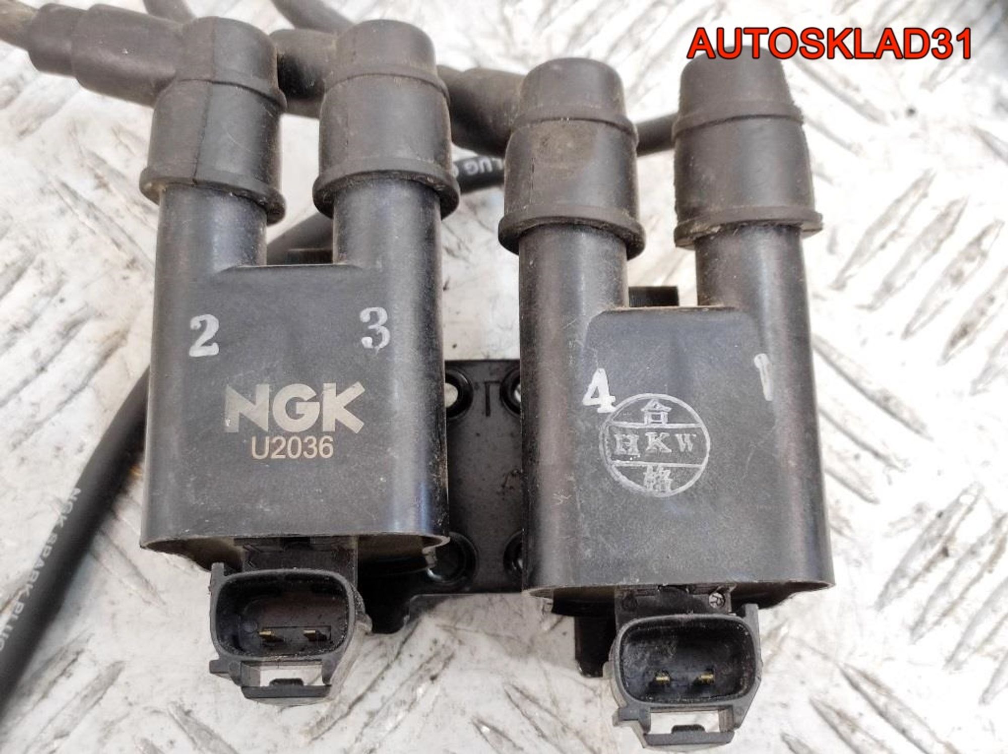 Катушка зажигания Kia Sportage 2 2.0 G4GC Бензин, 2000 рублей, Дубовое