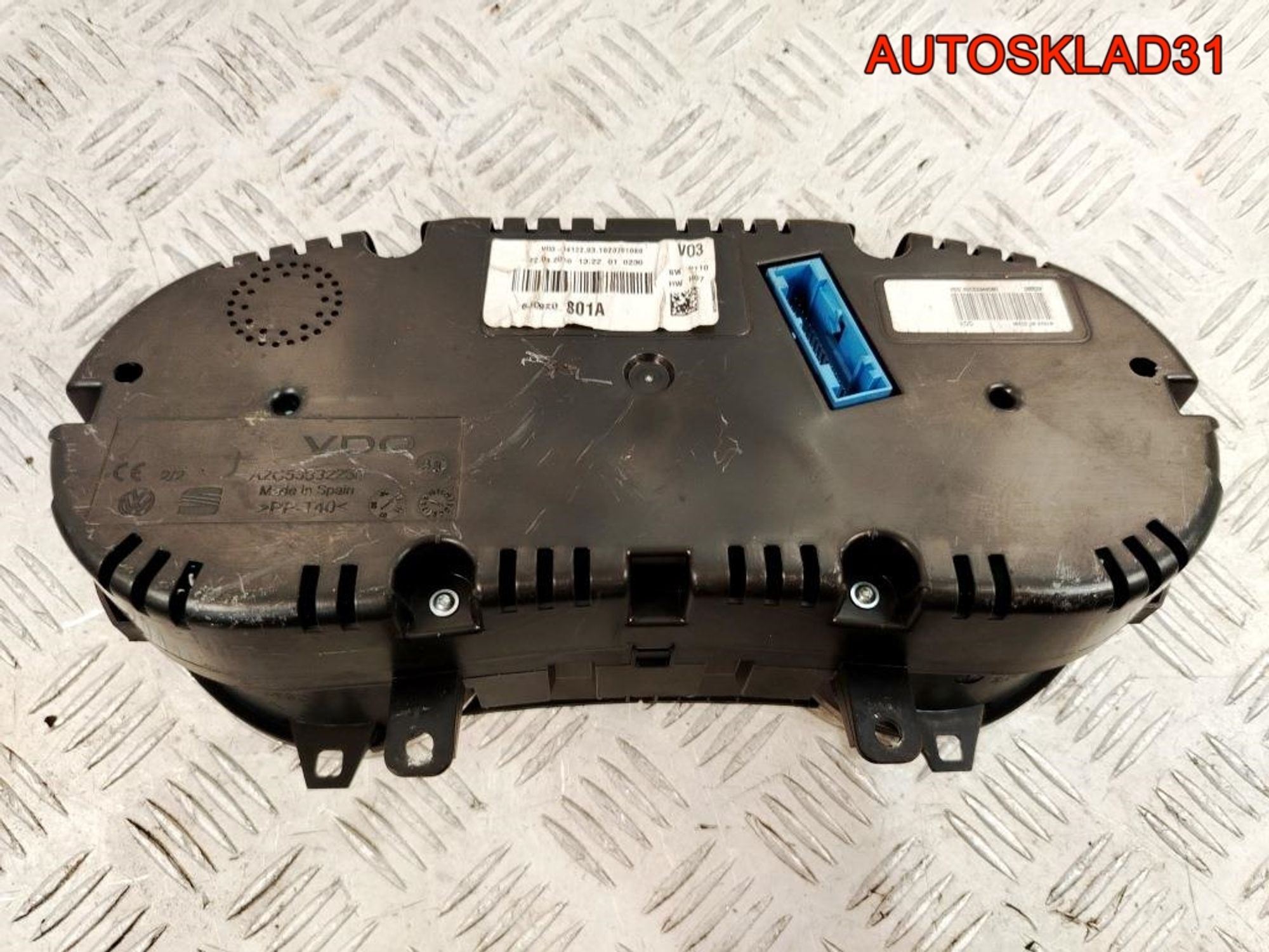 Панель приборов Seat Ibiza 4 6J0920801A 1,4 Дизель, 4500 рублей, Дубовое