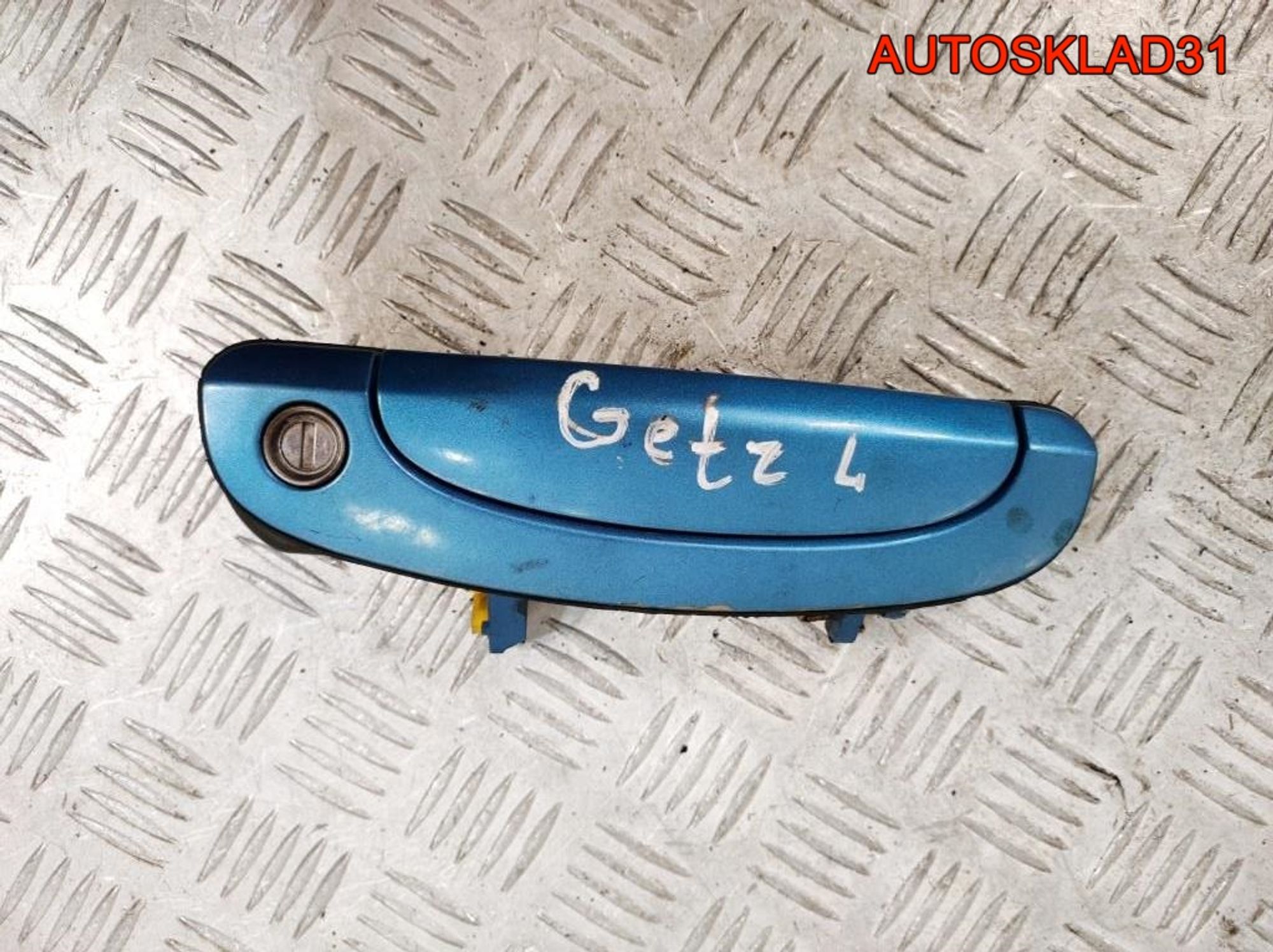 Ручка двери внешняя передняя левая Hyundai Getz 826501C050, 600 рублей, Дубовое