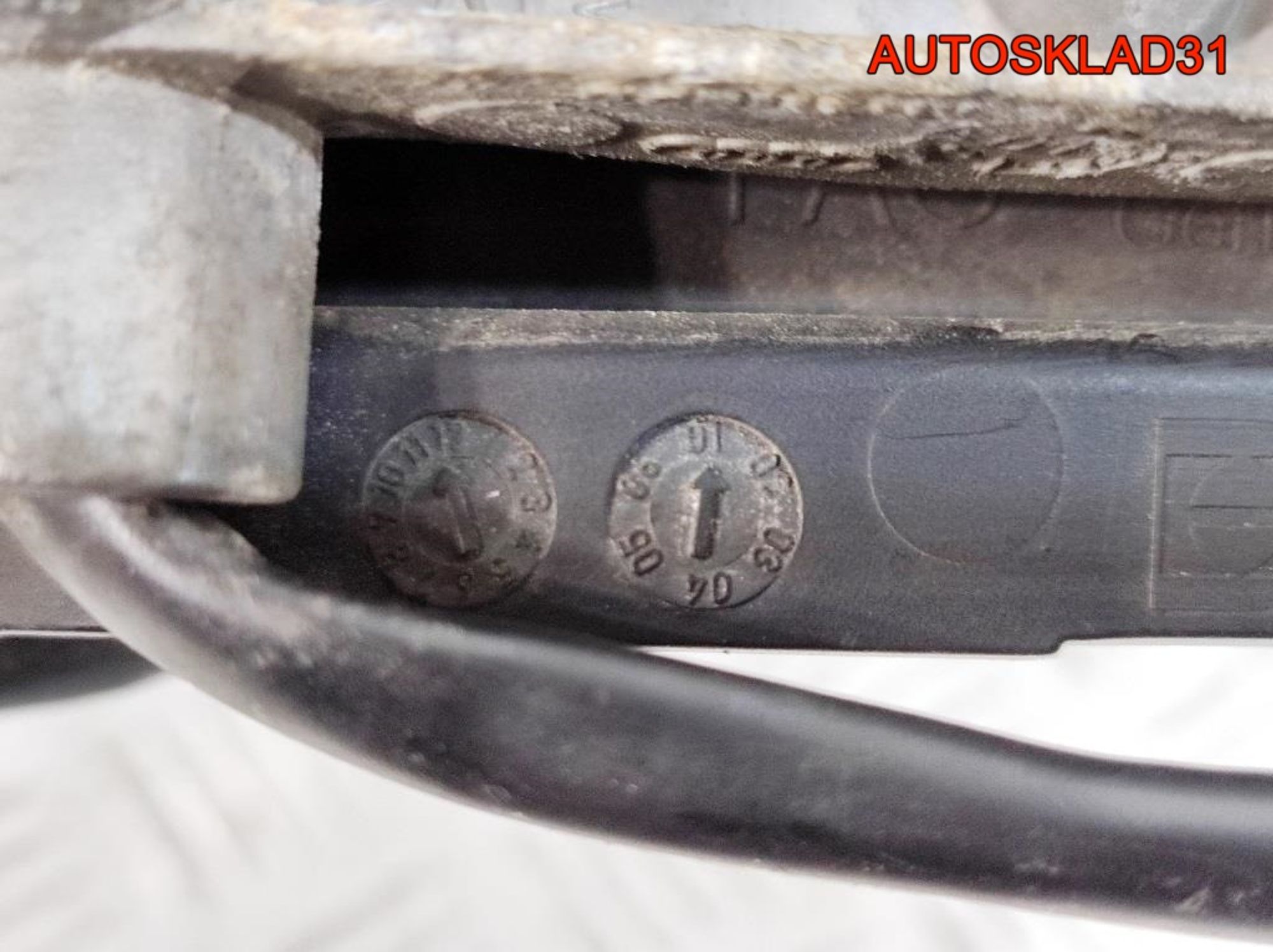 Зеркало левое 7 контактов Audi A4 B6 8E1858531A, 3600 рублей, Дубовое