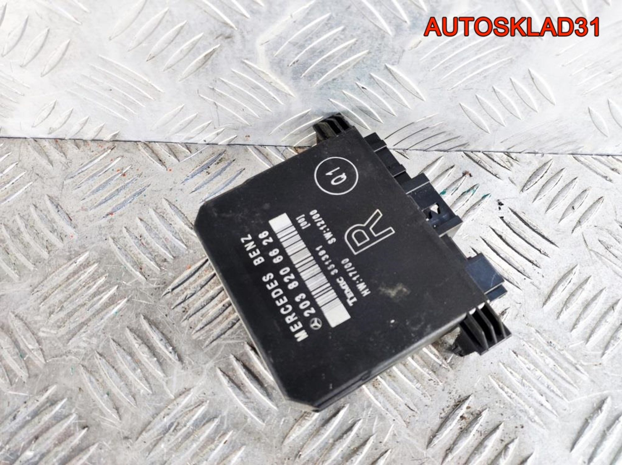 Блок комфорта з/п двери Mercedes W203 A2038206626, 1100 рублей, Дубовое