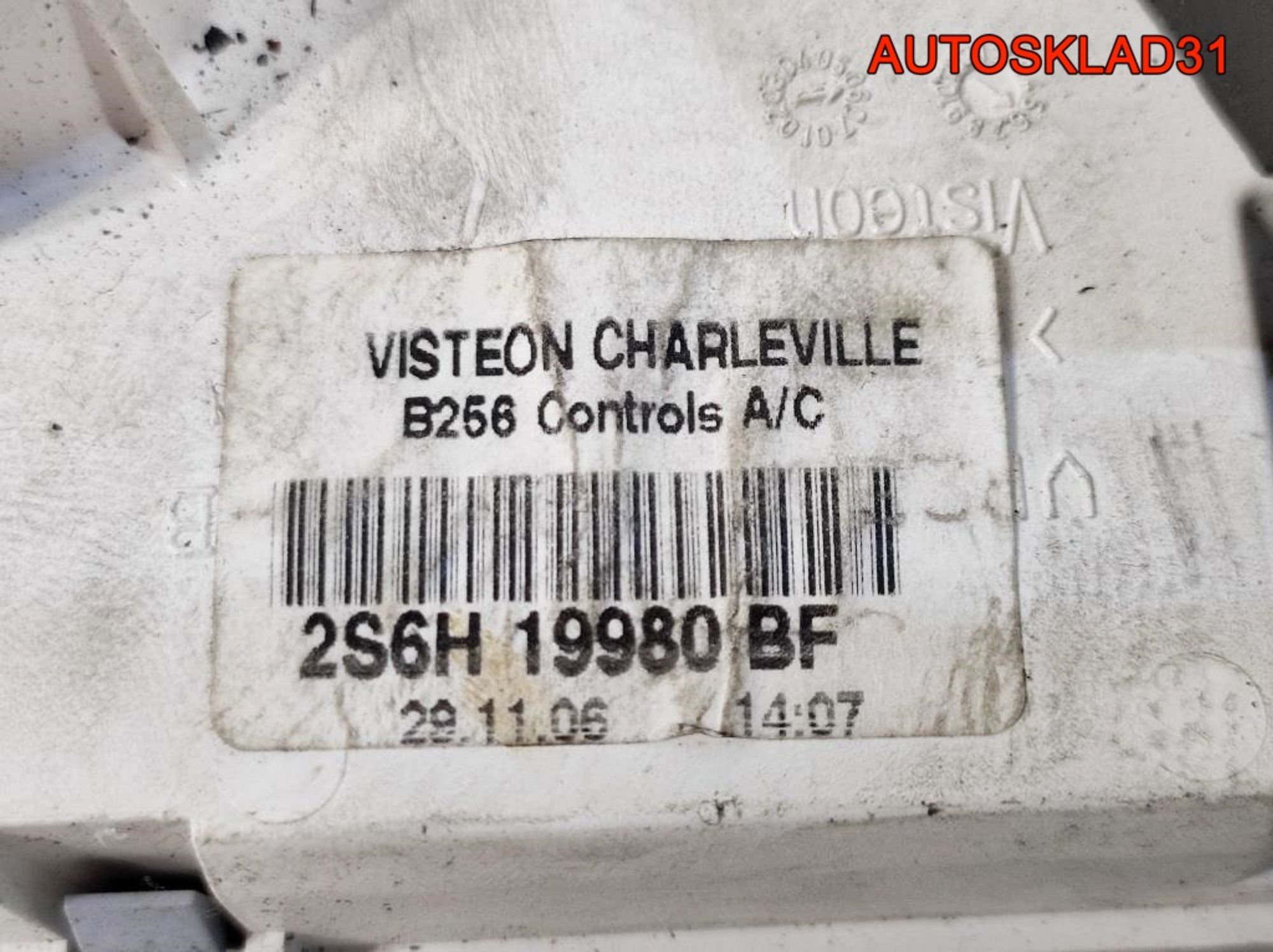 Блок управления отопителем Ford Fusion 2S6H19980BF, 1700 рублей, Дубовое