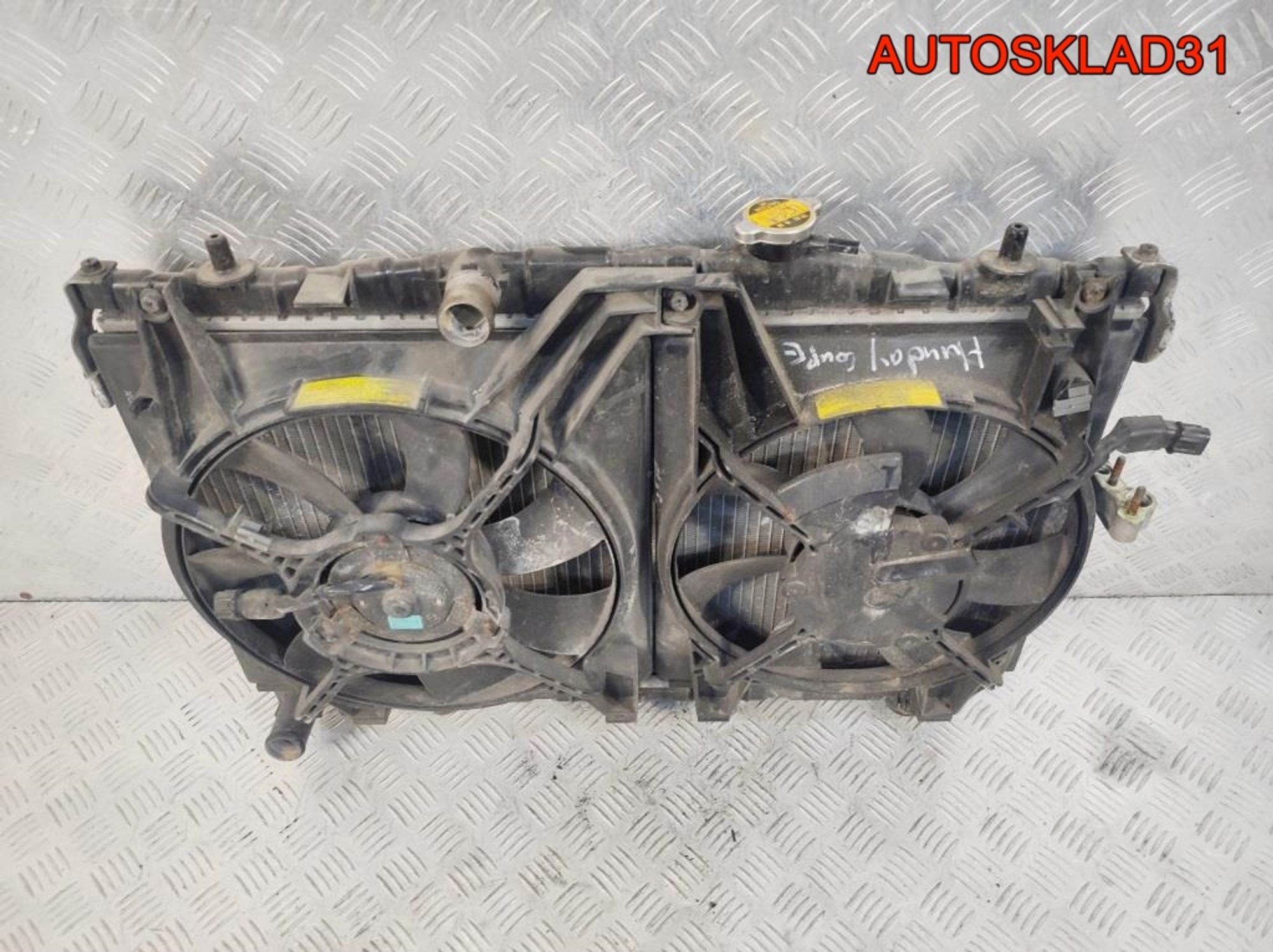 Кассета радиаторов Hyundai Coupe G4ED 253102D000, 13000 рублей, Дубовое