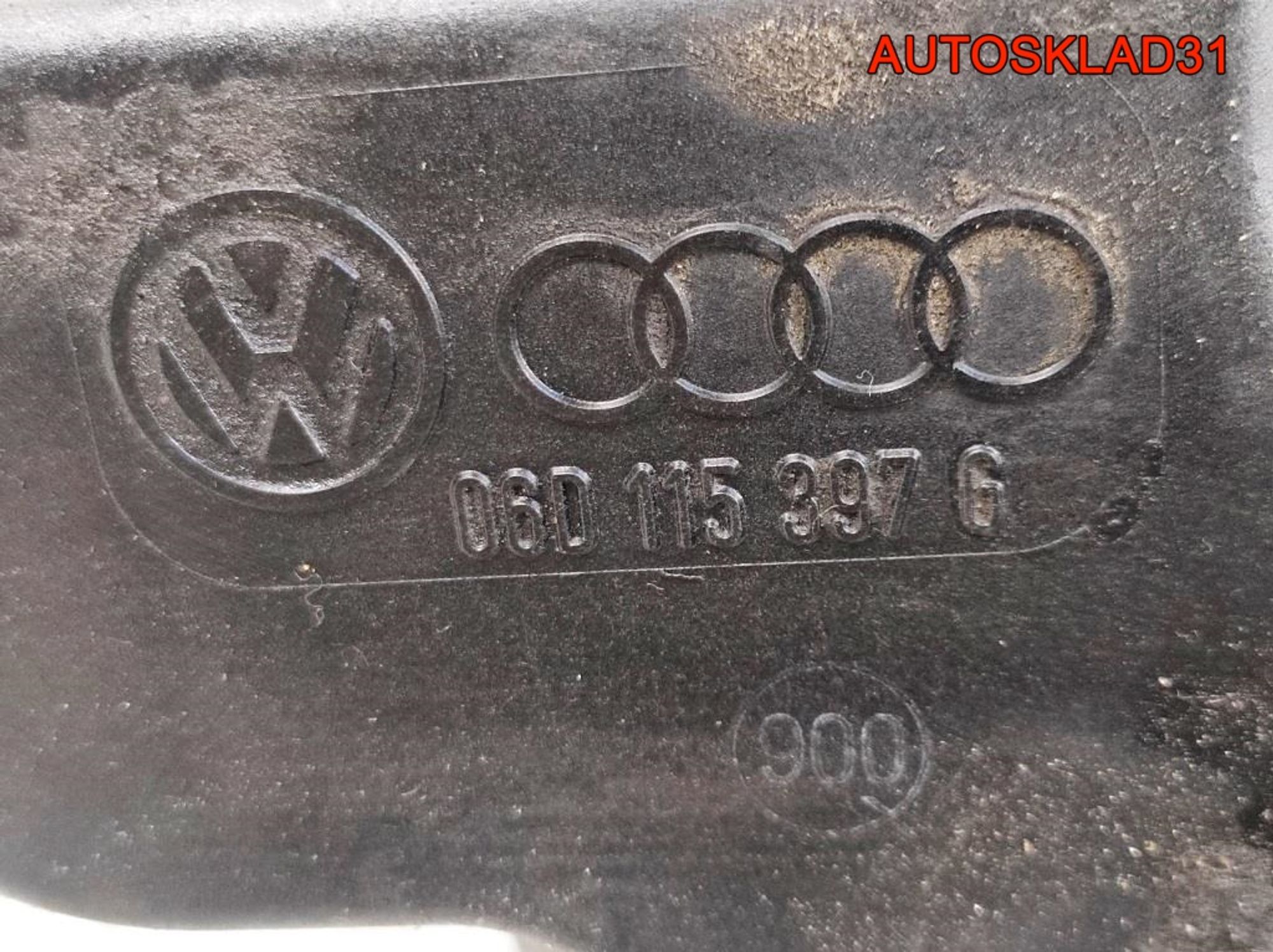 Корпус масляного фильтра VW Passat B6 2,0 BLR Бензин 06D115397G, 3500 рублей, Дубовое