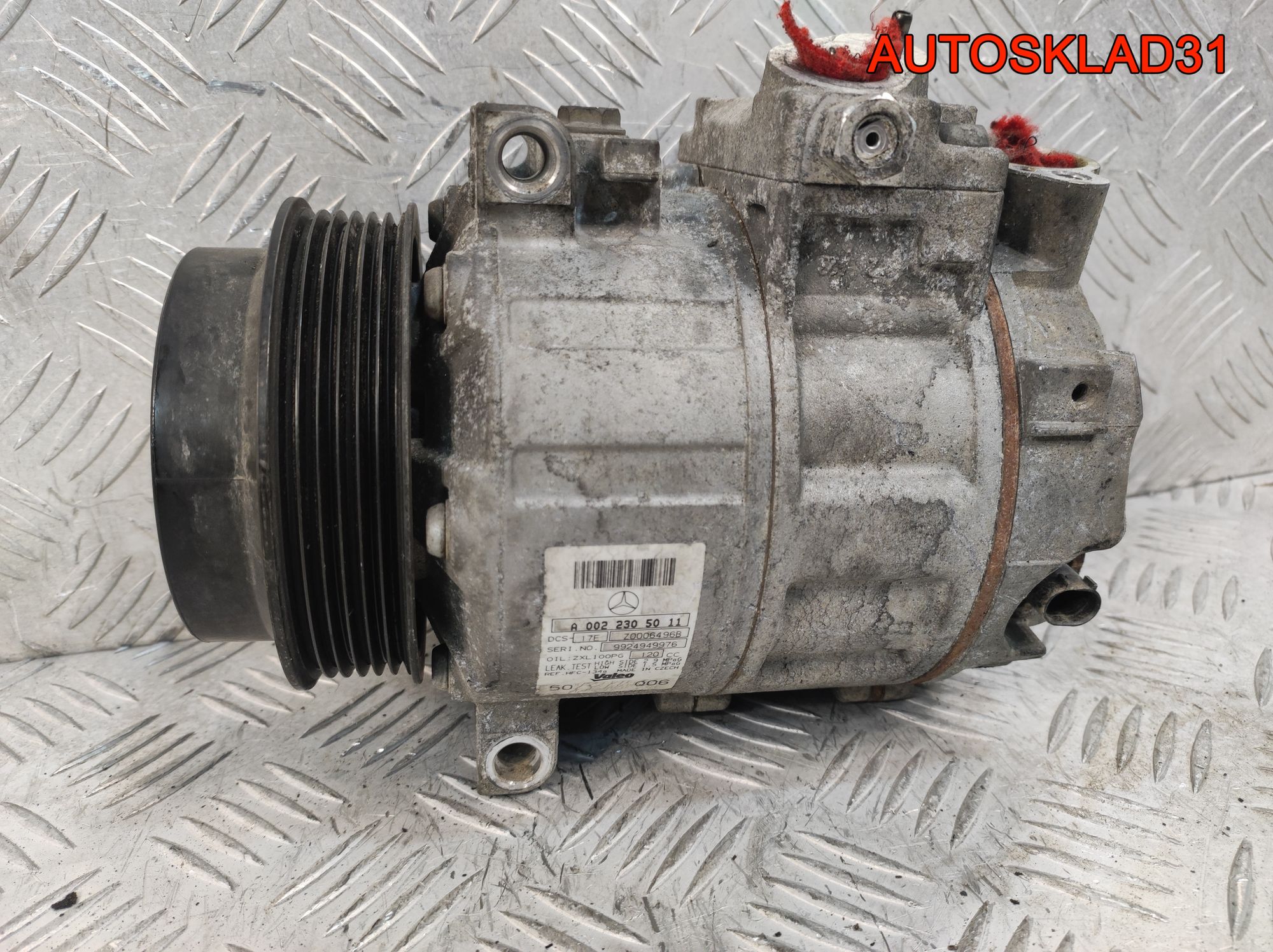 Компрессор кондиционера Mercedes X204 A0022305011, 14000 рублей, Дубовое