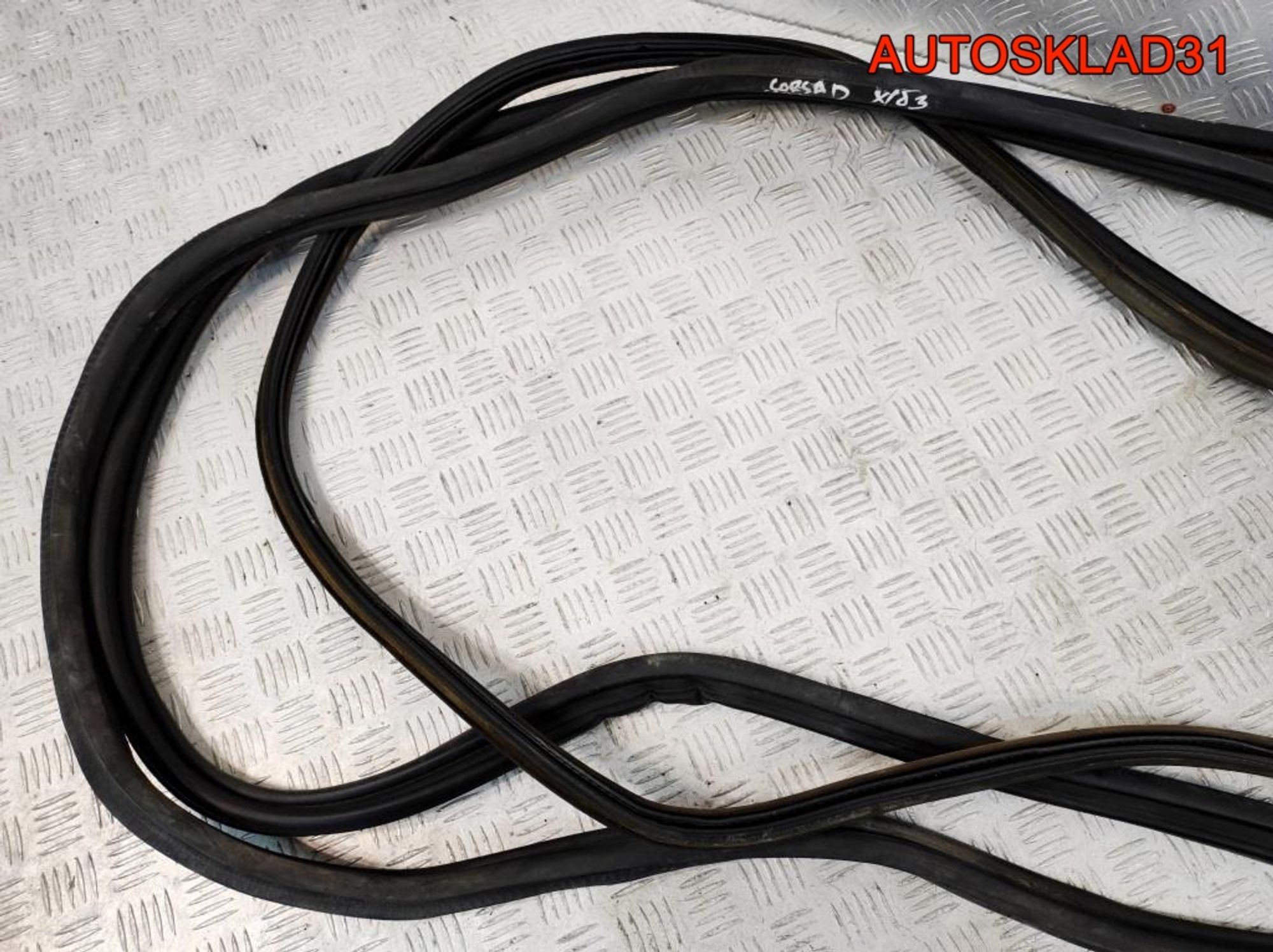 Уплотнитель двери Комплект Opel Corsa D Купе, 2700 рублей, Дубовое