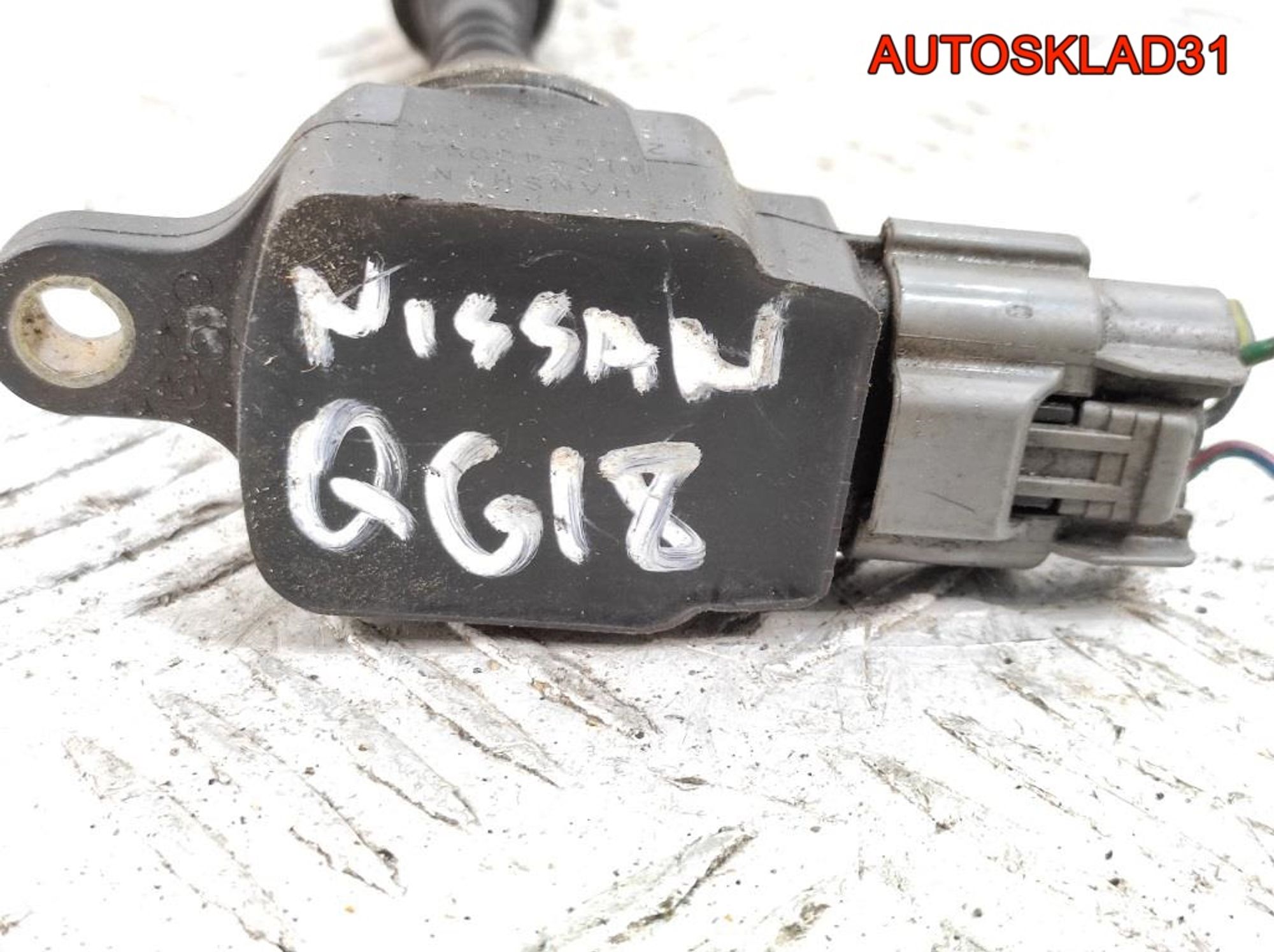 Катушка зажигания Nissan Primera P12 1,8 QG18DE 224486N000, 1200 рублей, Дубовое