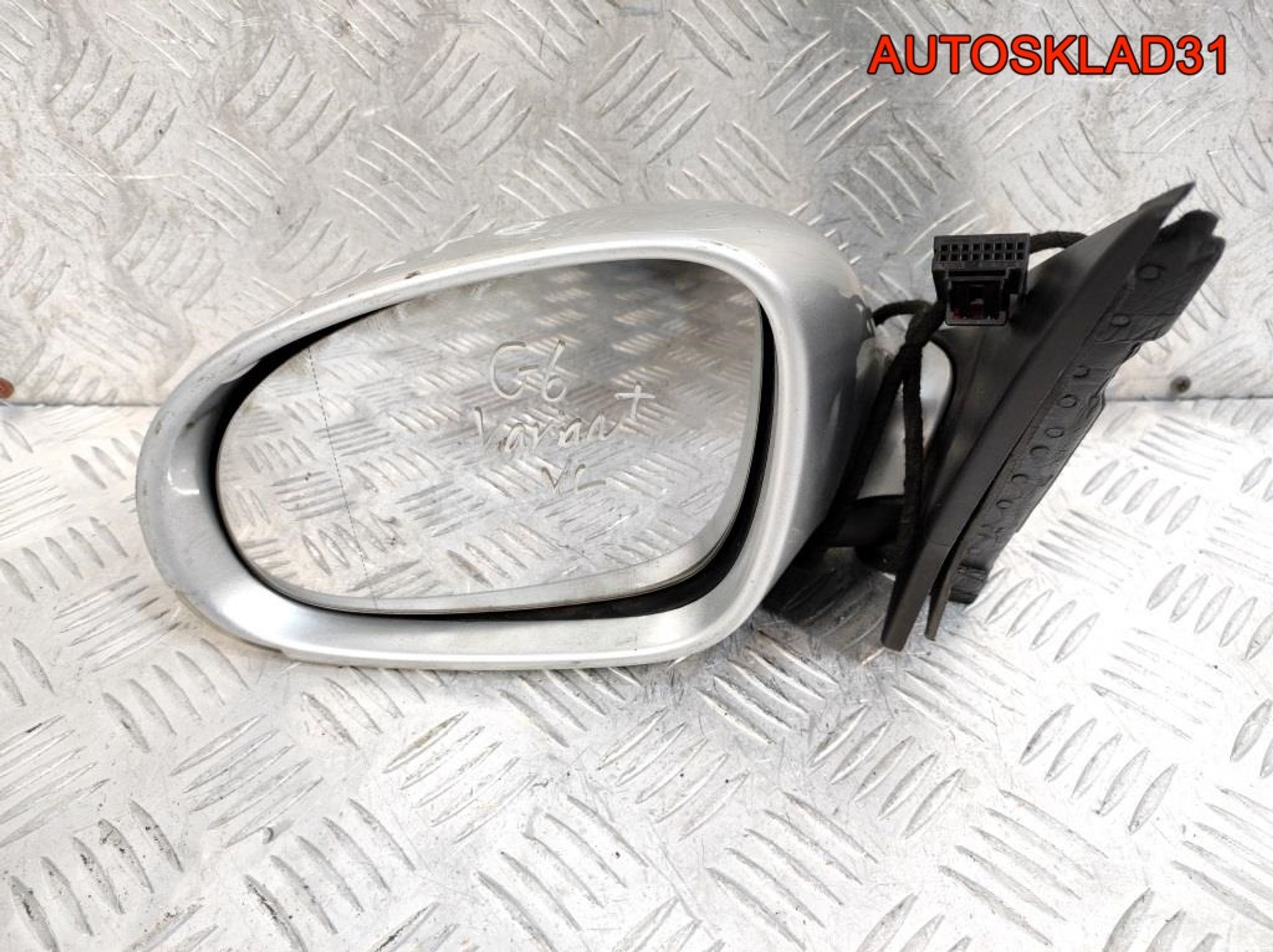 Зеркало левое 6 контактов VW Golf 5 Универсал, 5400 рублей, Дубовое