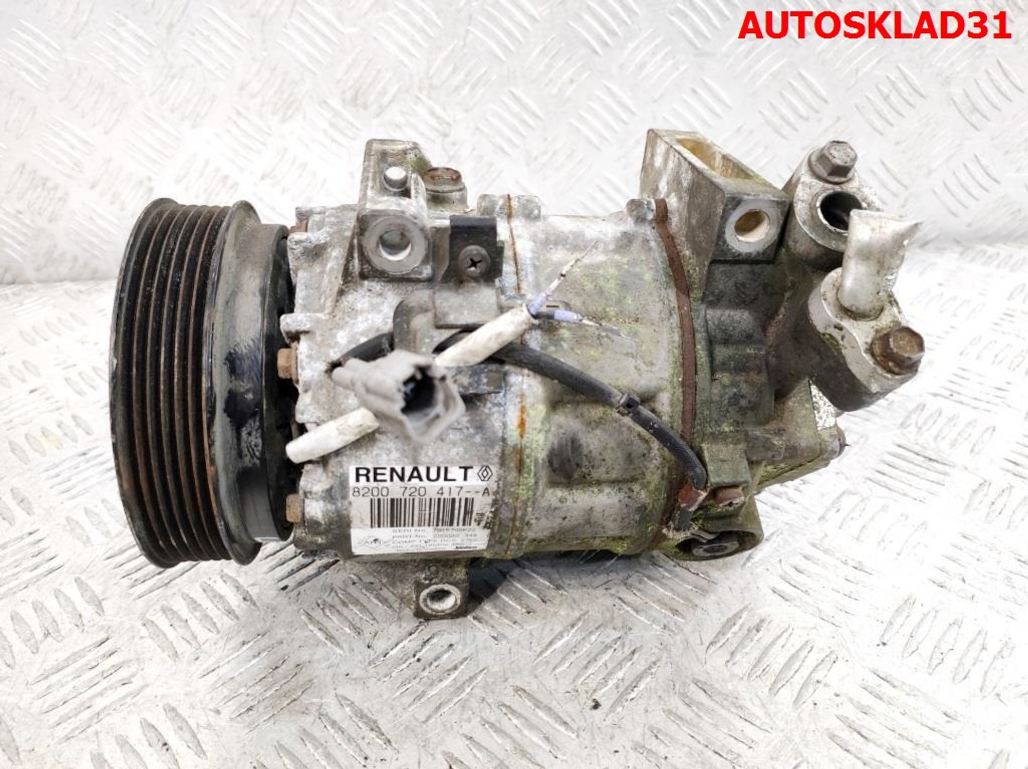Компрессор кондиционера Renault Laguna 3 1,5 K9K 378 8200720417, 30000 рублей, Дубовое