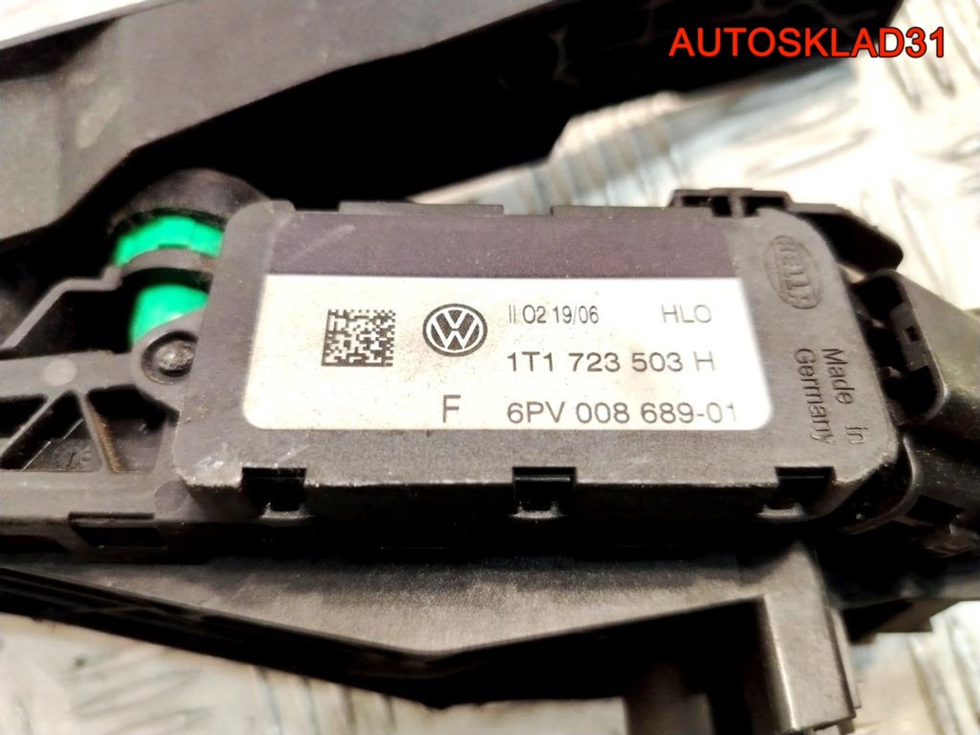 Педаль газа VW Touran 1 1,9 Дизель 1T1723503H, 6000 рублей, Дубовое