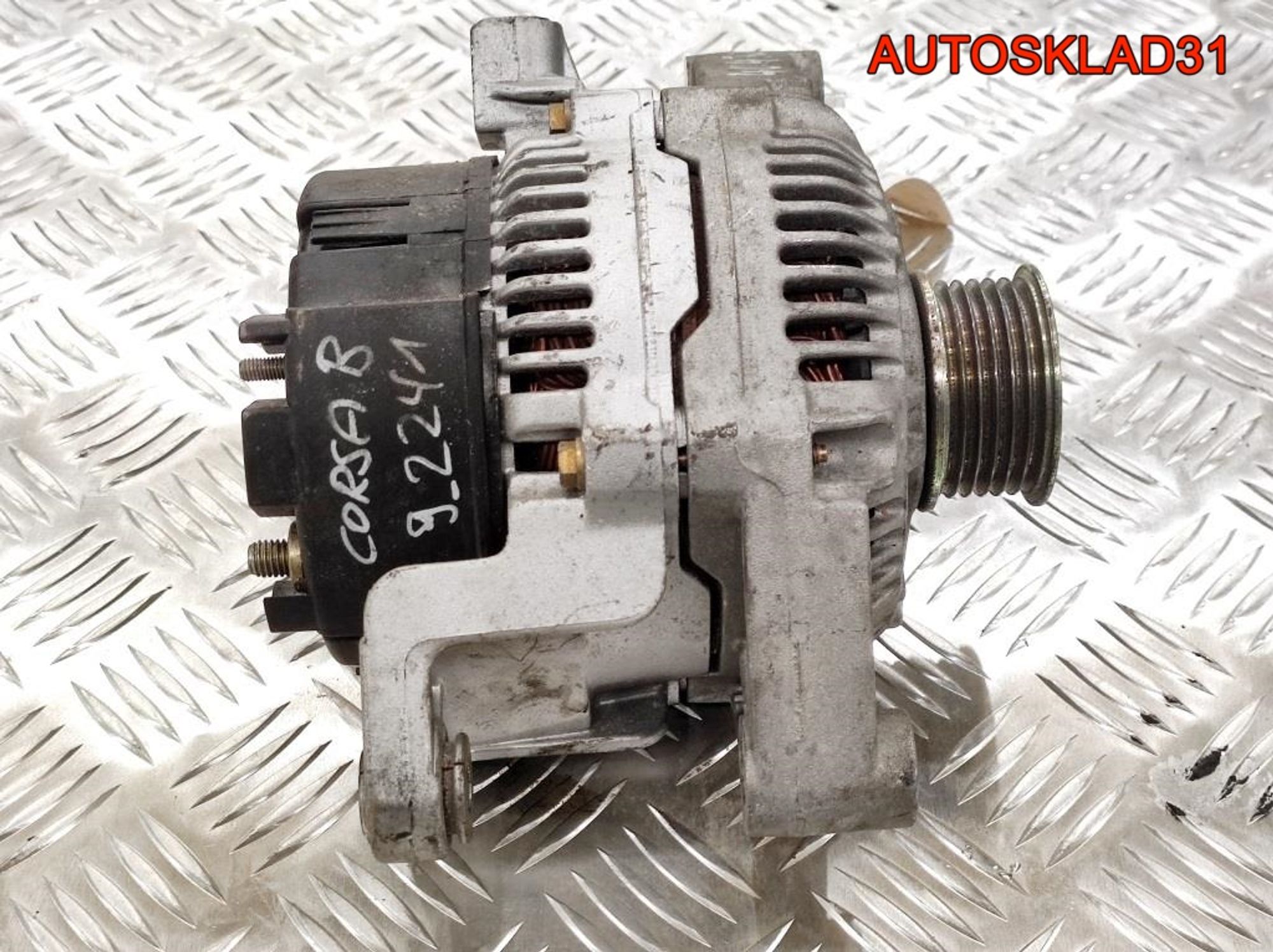 Генератор 55A Opel Corsa B 1,4 Бензин 0123100001, 4000 рублей, Дубовое