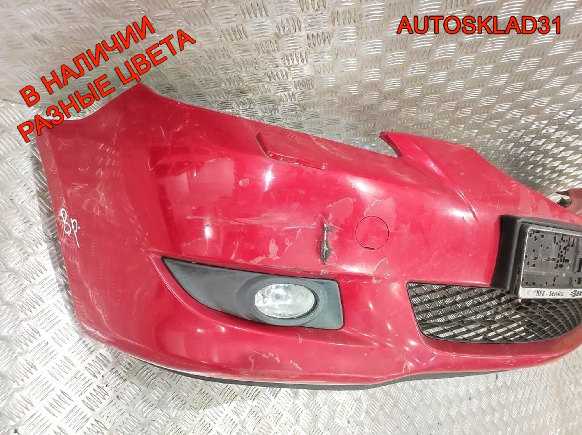 Бампер передний Mazda 3 BK Хетчбэк BP4K50031 Дорест (Р), 15000 рублей, Дубовое