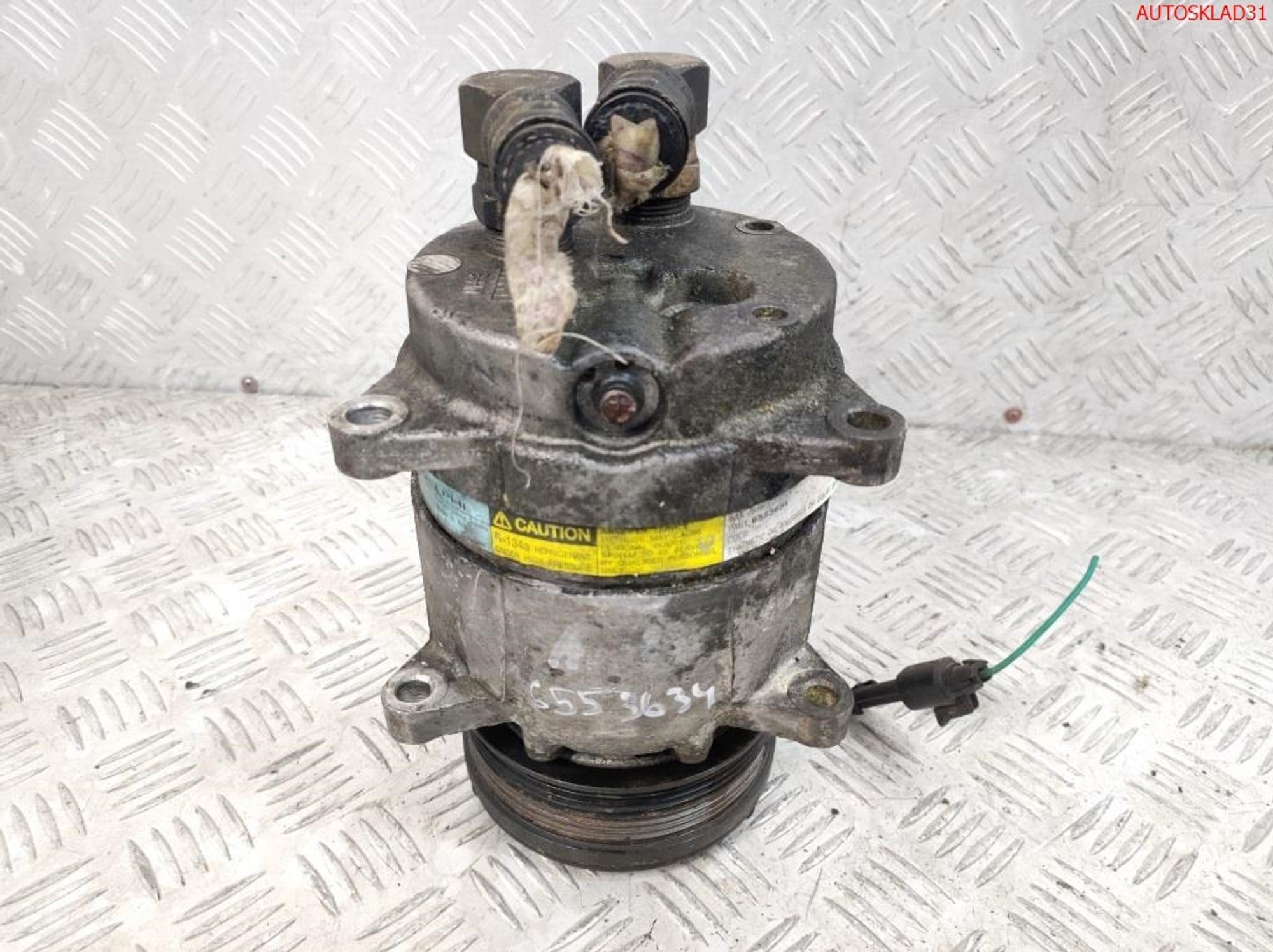 Компрессор кондиционера VW Passat B5 1,9 AFN 6553634, 4000 рублей, Дубовое