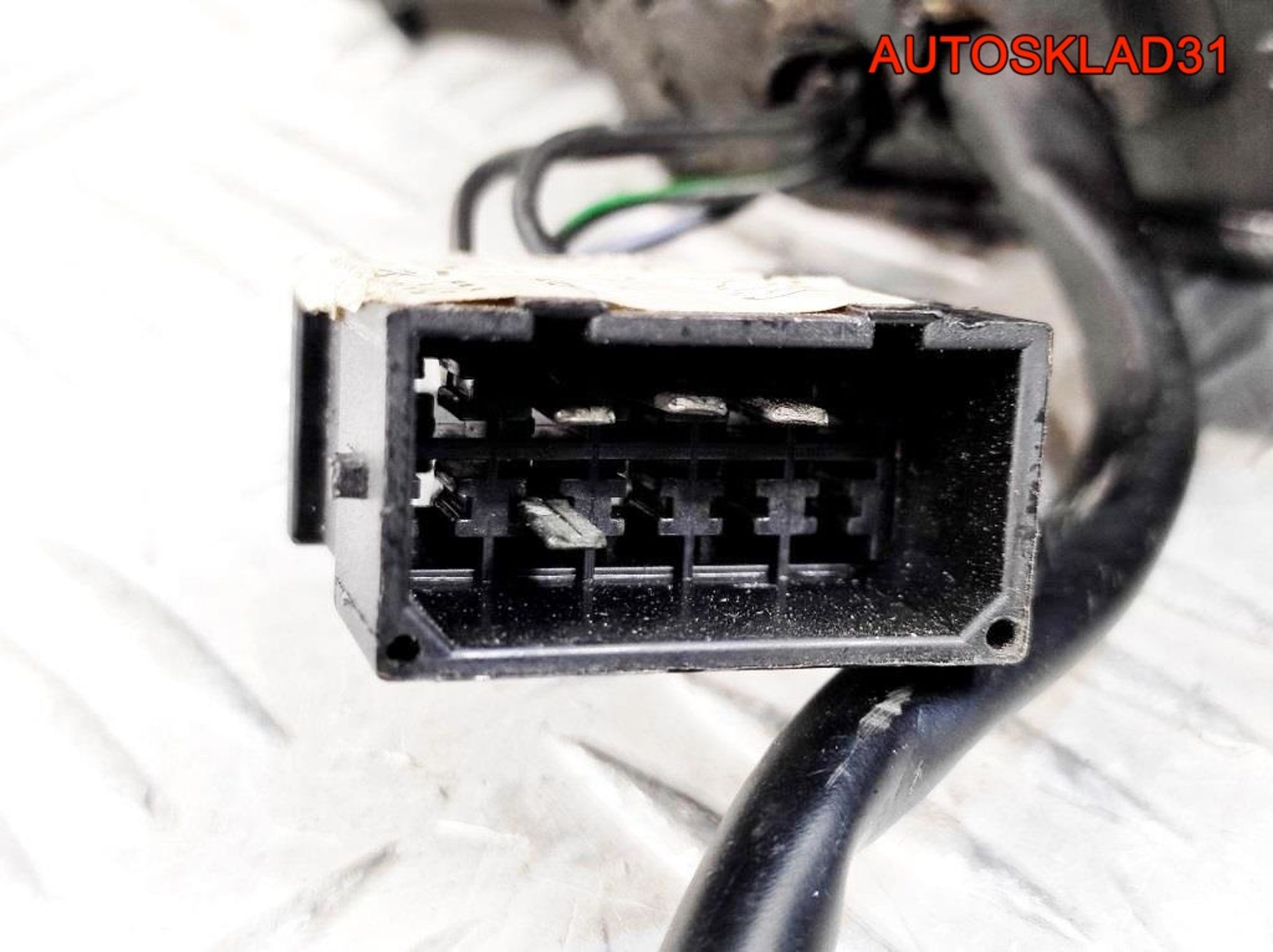 Зеркало левое 11 контактов Audi A6 C5 Рестайлинг, 6300 рублей, Дубовое