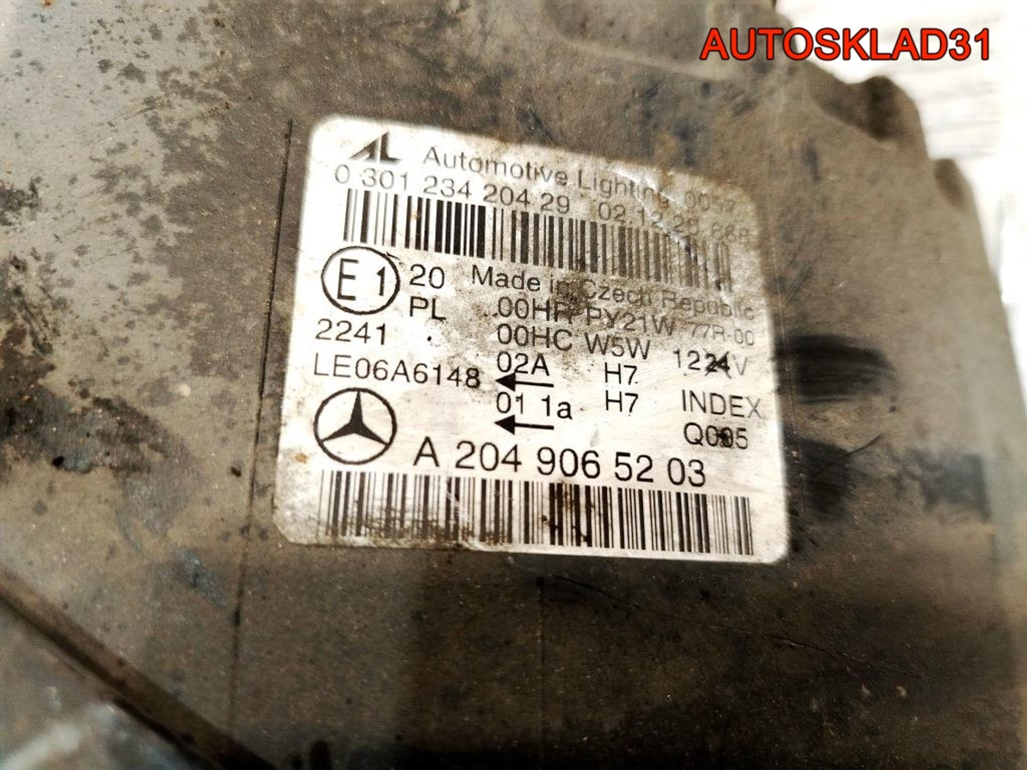 Фара правая Mercedes Benz W204 A2049065203, 18000 рублей, Дубовое