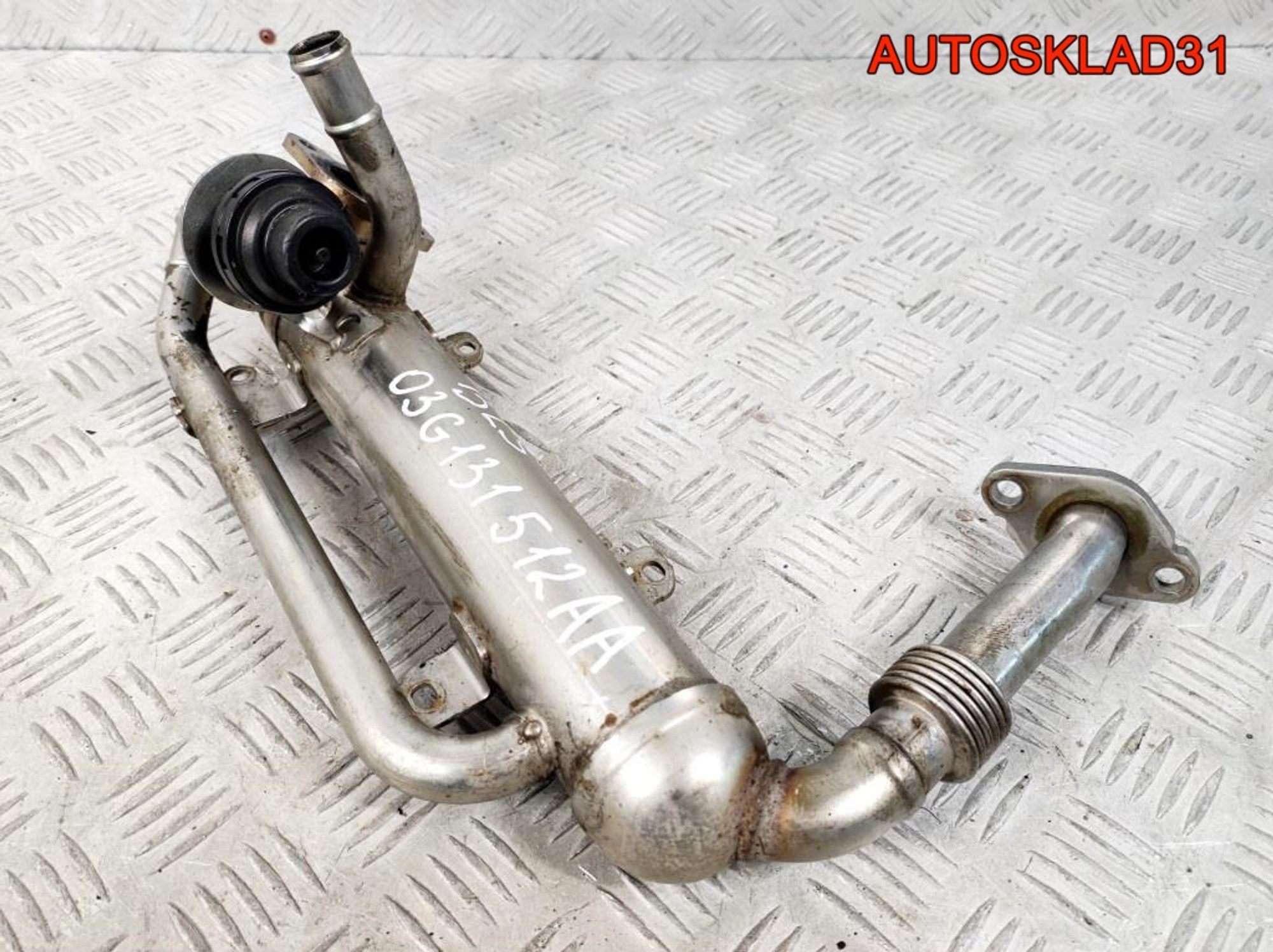 Радиатор EGR Volkswagen Passat B6 03G131512AA, 1400 рублей, Дубовое