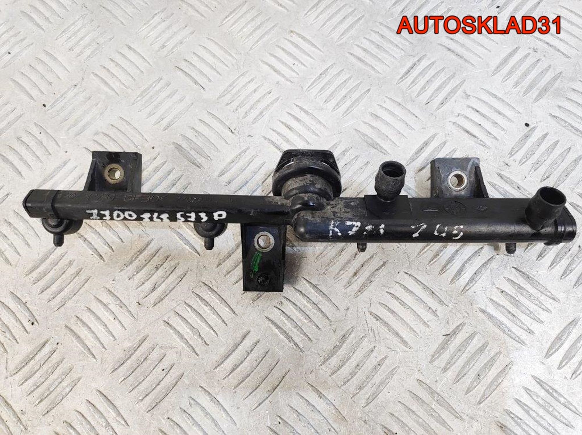 Рейка топливная Renault Clio 2 1,6 K7M 7700868573, 600 рублей, Дубовое