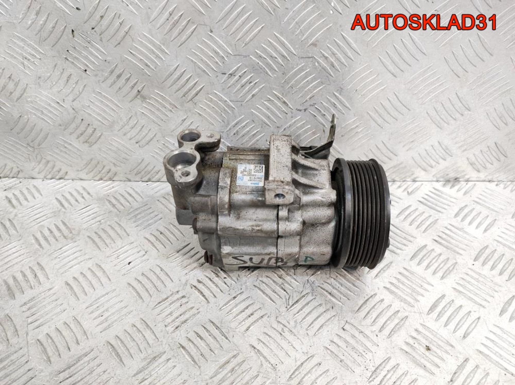 Компрессор кондиционера Subaru Forester 73111SC001, 7200 рублей, Дубовое