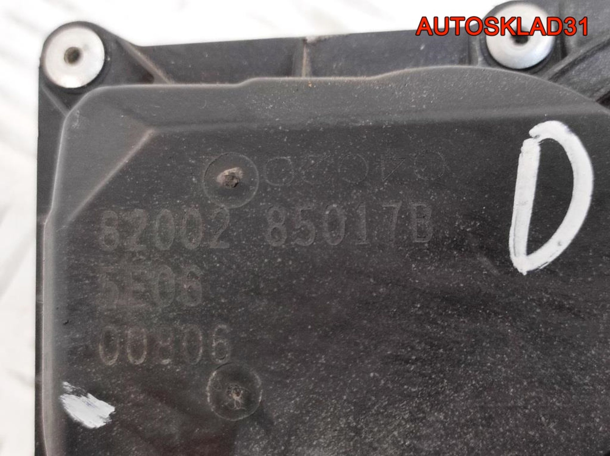 Заслонка дроссельная Renault Clio 3 1,2 D4F 722 8200285017, 2300 рублей, Дубовое