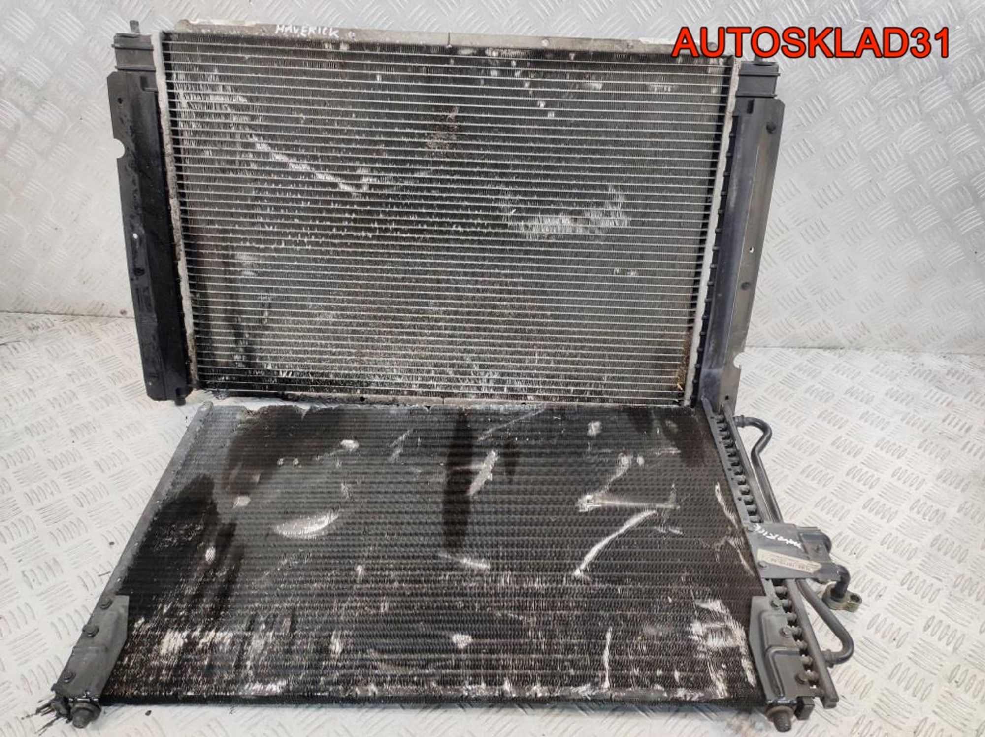 Кассета радиаторов Ford Maverick 2 3,0 7KB4 Бензин АКПП, 18000 рублей, Дубовое