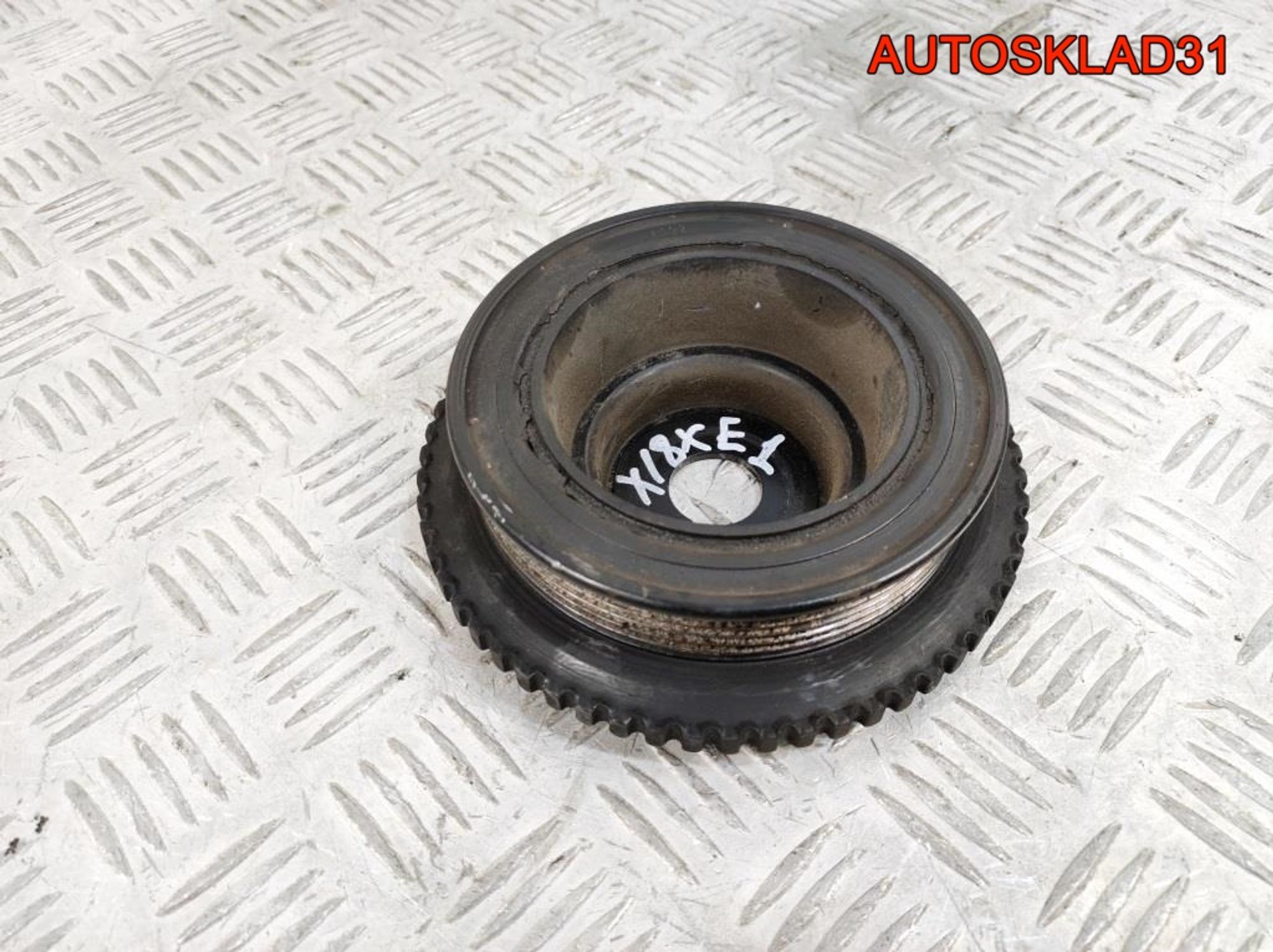 Шкив коленвала Opel Vectra B 1,8 X18XE1 Бензин 90531581, 2300 рублей, Дубовое