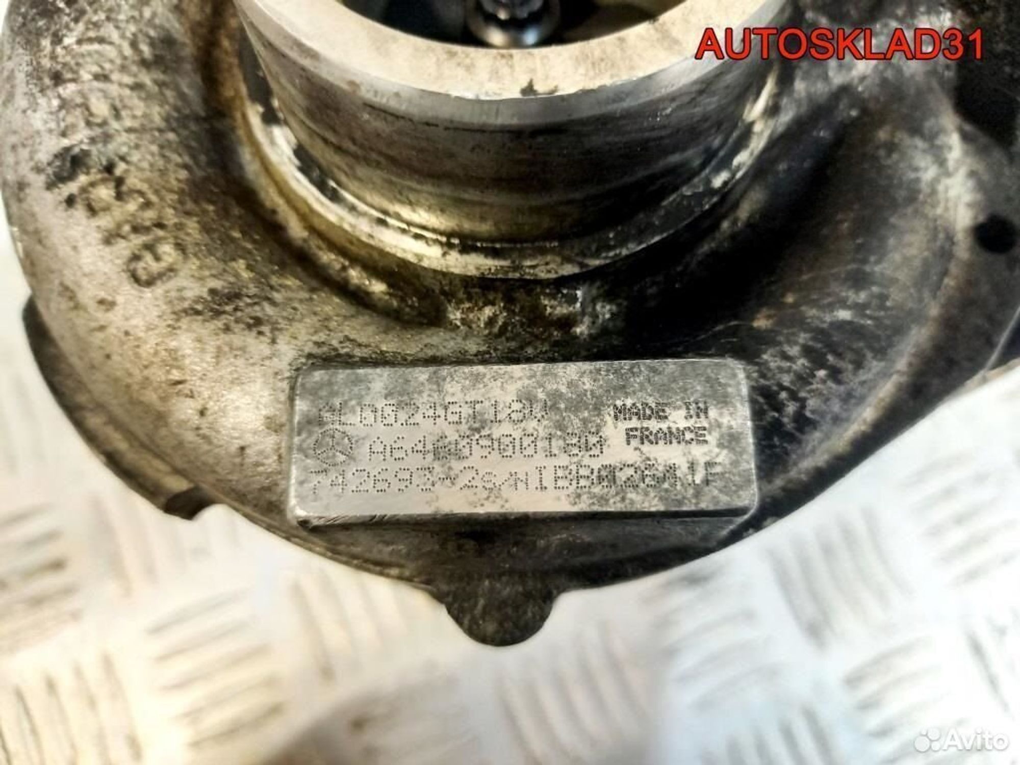 Турбина Mercedes W203 2.2 646 CDI A64660900180, 10000 рублей, Дубовое