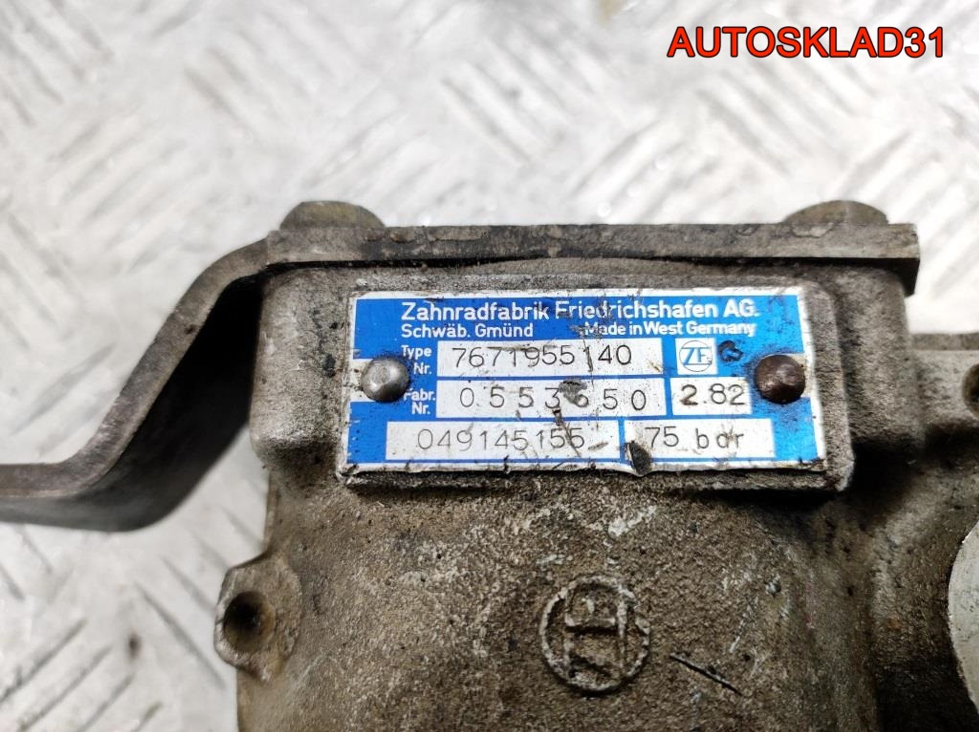 Насос ГУР Audi 80 B3 049145155, 2700 рублей, Дубовое