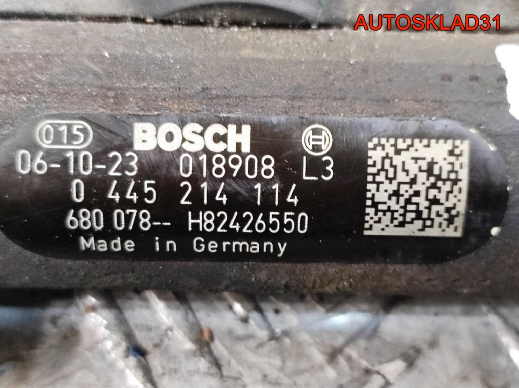 Рейка топливная Renault Trafic 2,0 M9R 780 0445214114, 2500 рублей, Дубовое