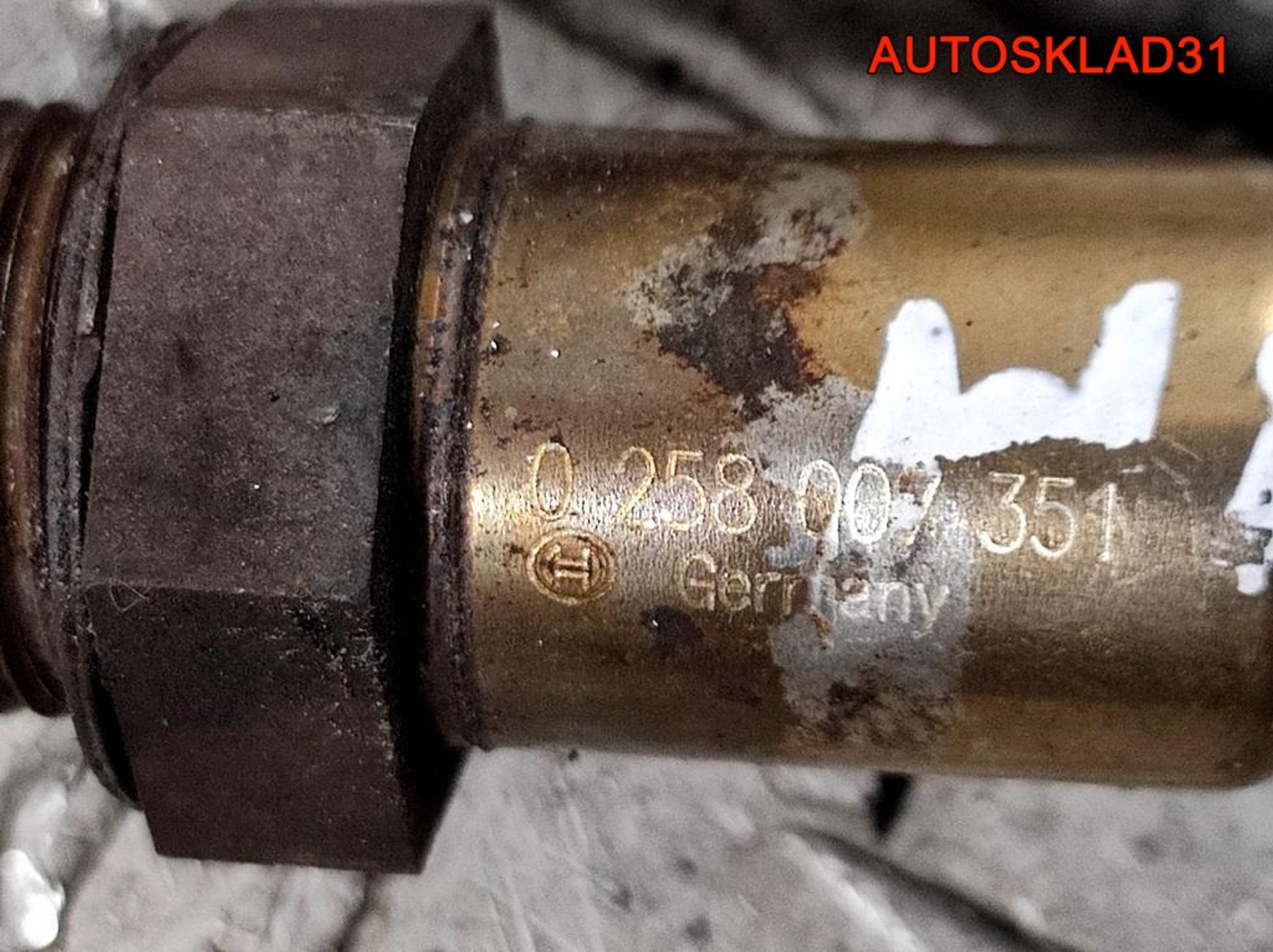 Датчик кислородный комплект Audi A3 8L 1,8 AUM Бензин 0258007351, 5000 рублей, Дубовое