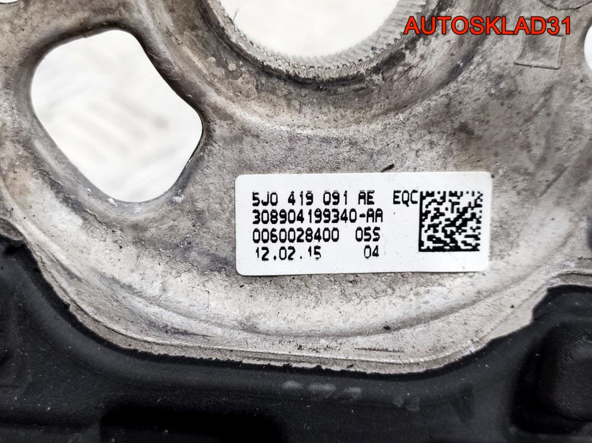 Рулевое колесо Кожа Skoda Roomster 5J0419091AE, 9800 рублей, Дубовое
