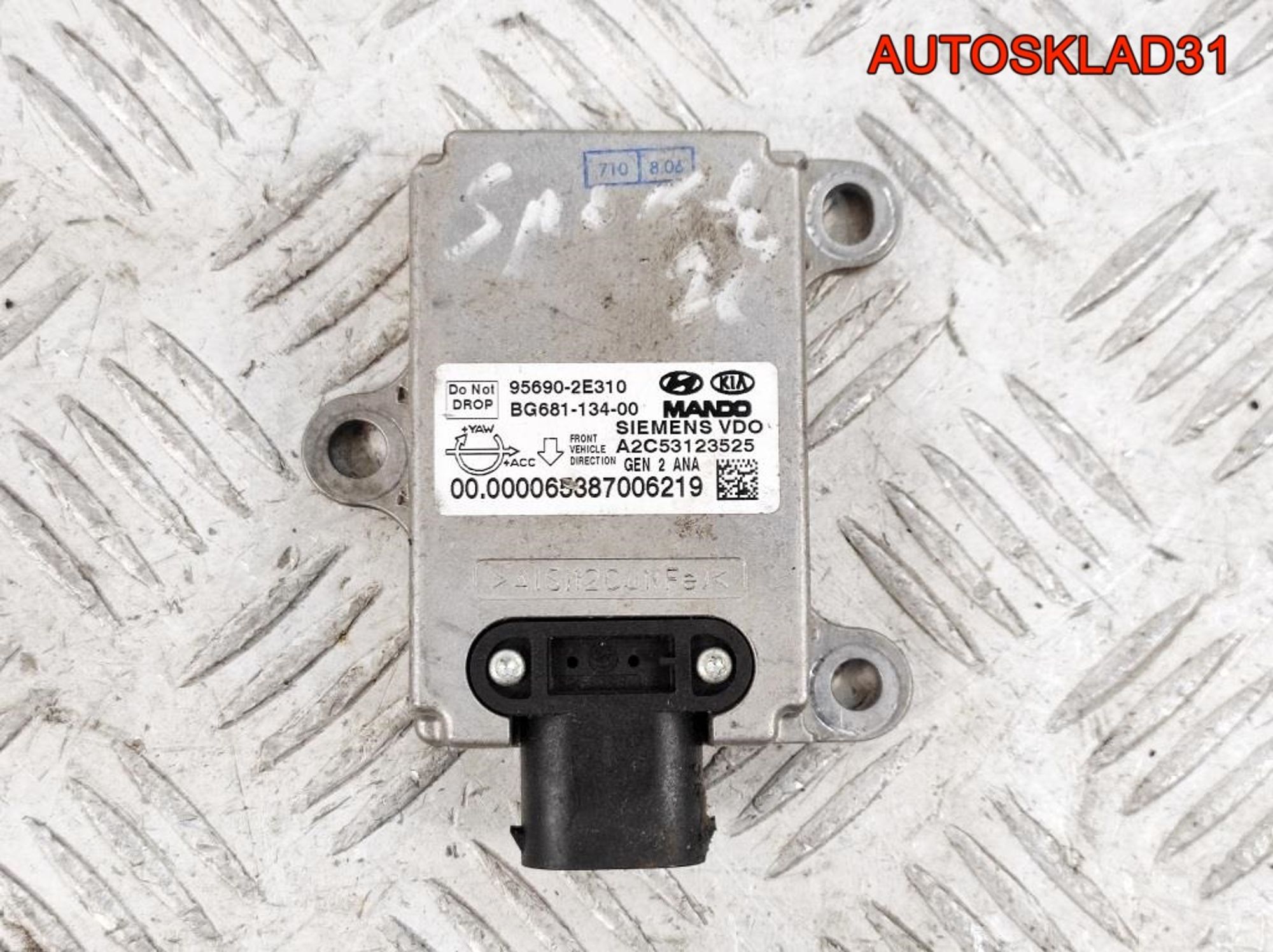 Датчик угла поворота руля Kia Sportage 2 956902E310, 700 рублей, Дубовое