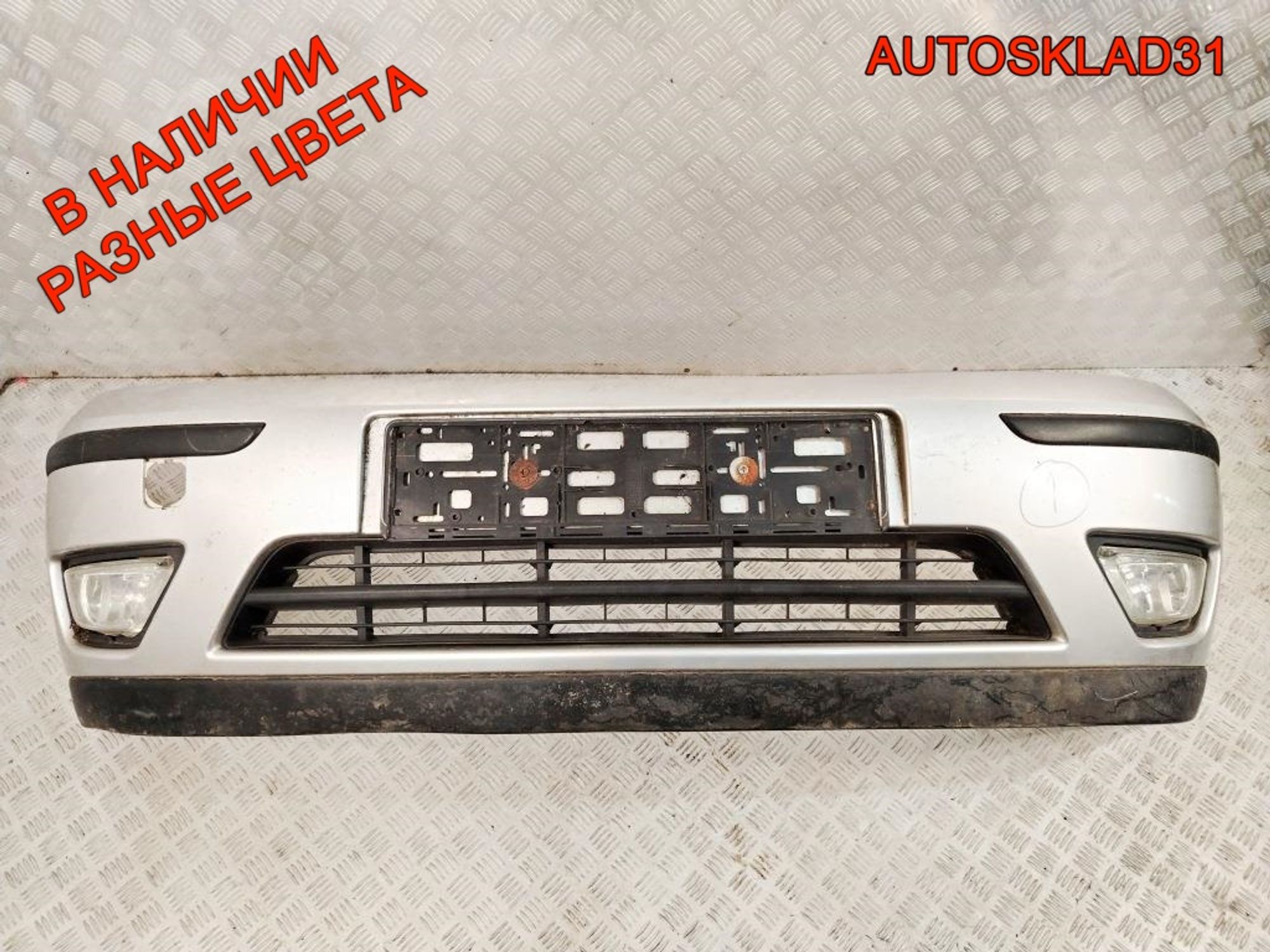 Бампер передний Ford Focus 1 2M51-17757-E Рестайлинг, 10000 рублей, Дубовое
