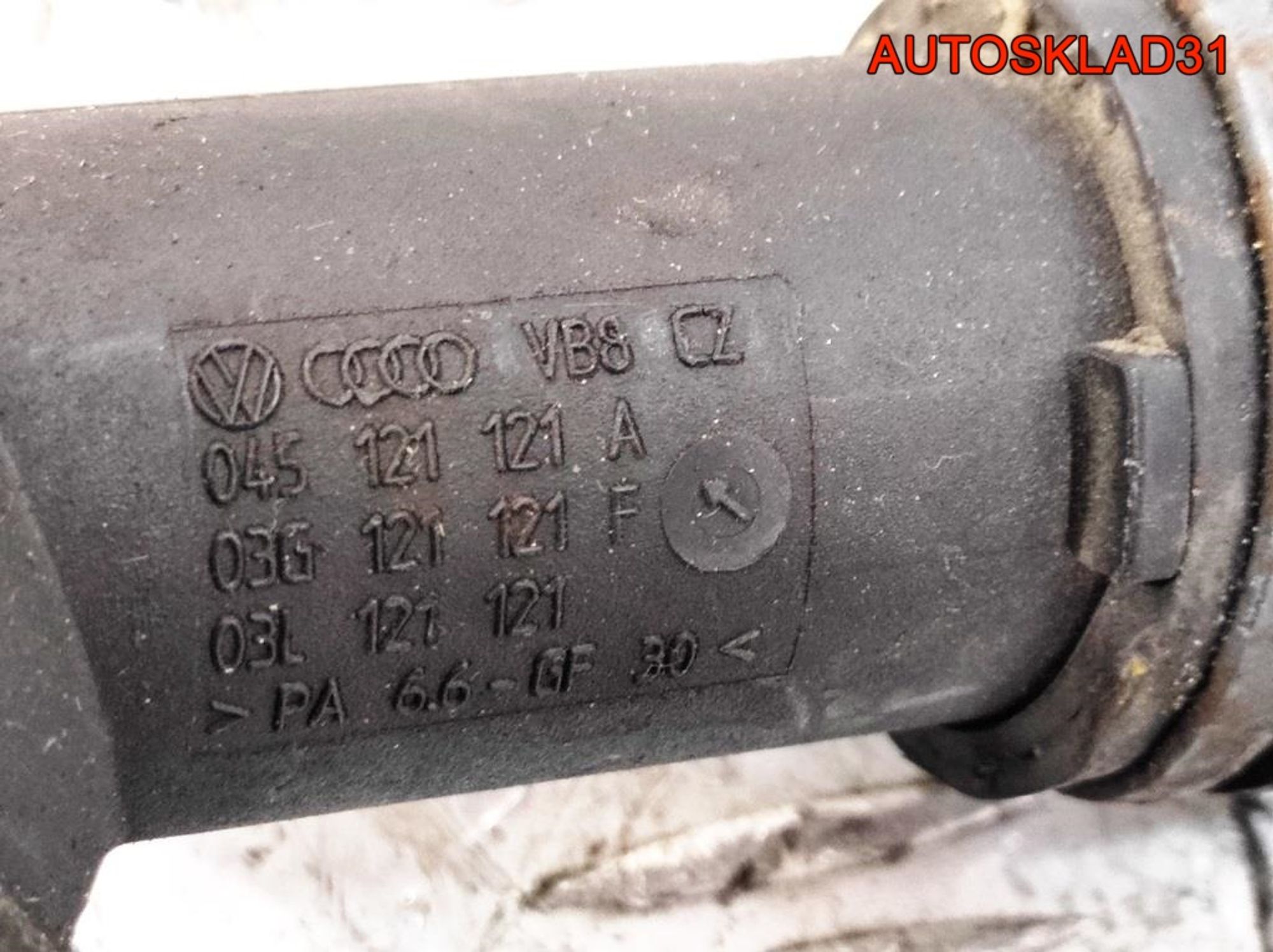 Патрубок радиатора Skoda Fabia 2 1,4 Дизель 6Q0122051BH, 1000 рублей, Дубовое