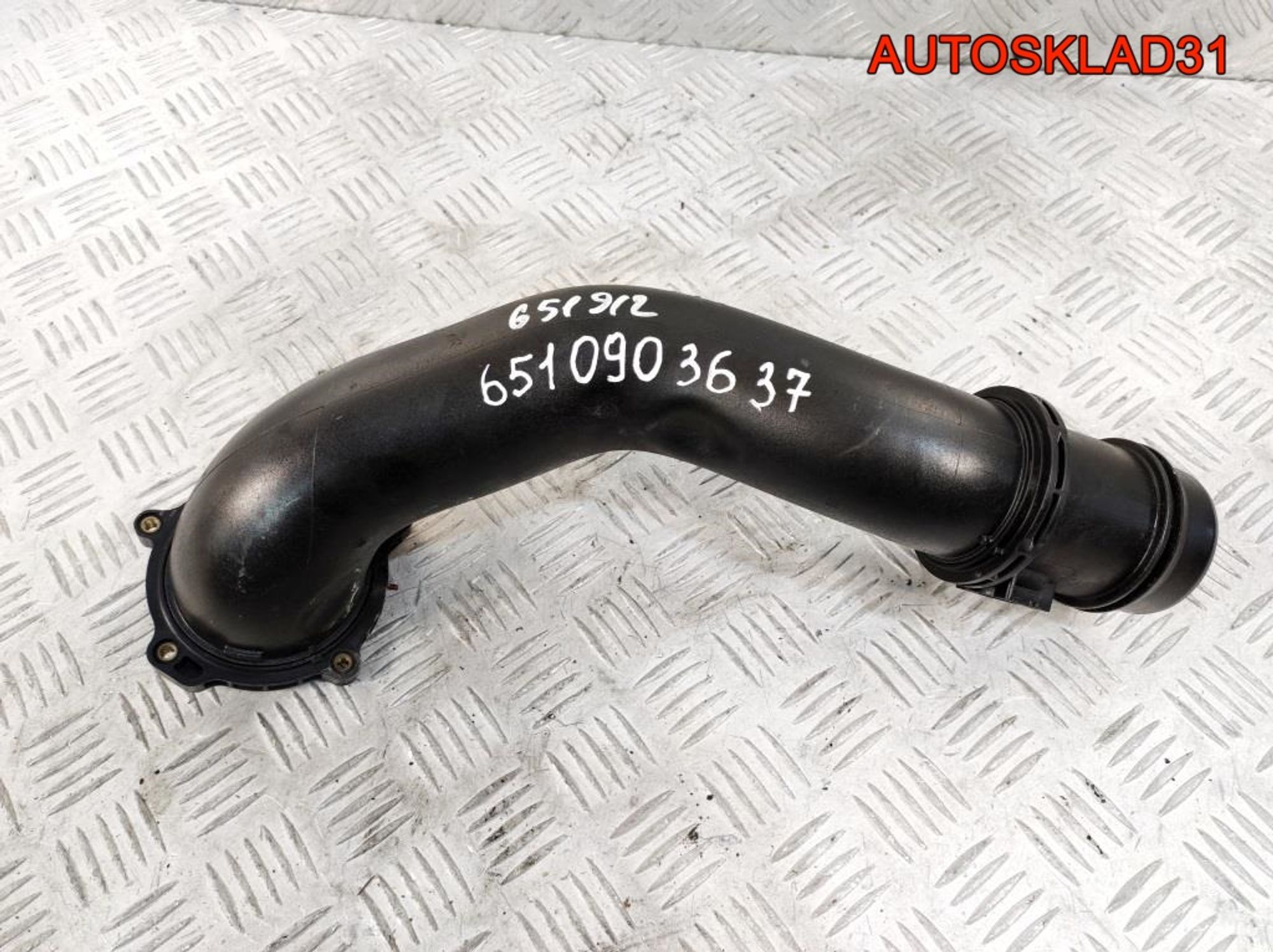 Воздуховод Mercedes GLK X204 651.912 A6510903637, 1000 рублей, Дубовое