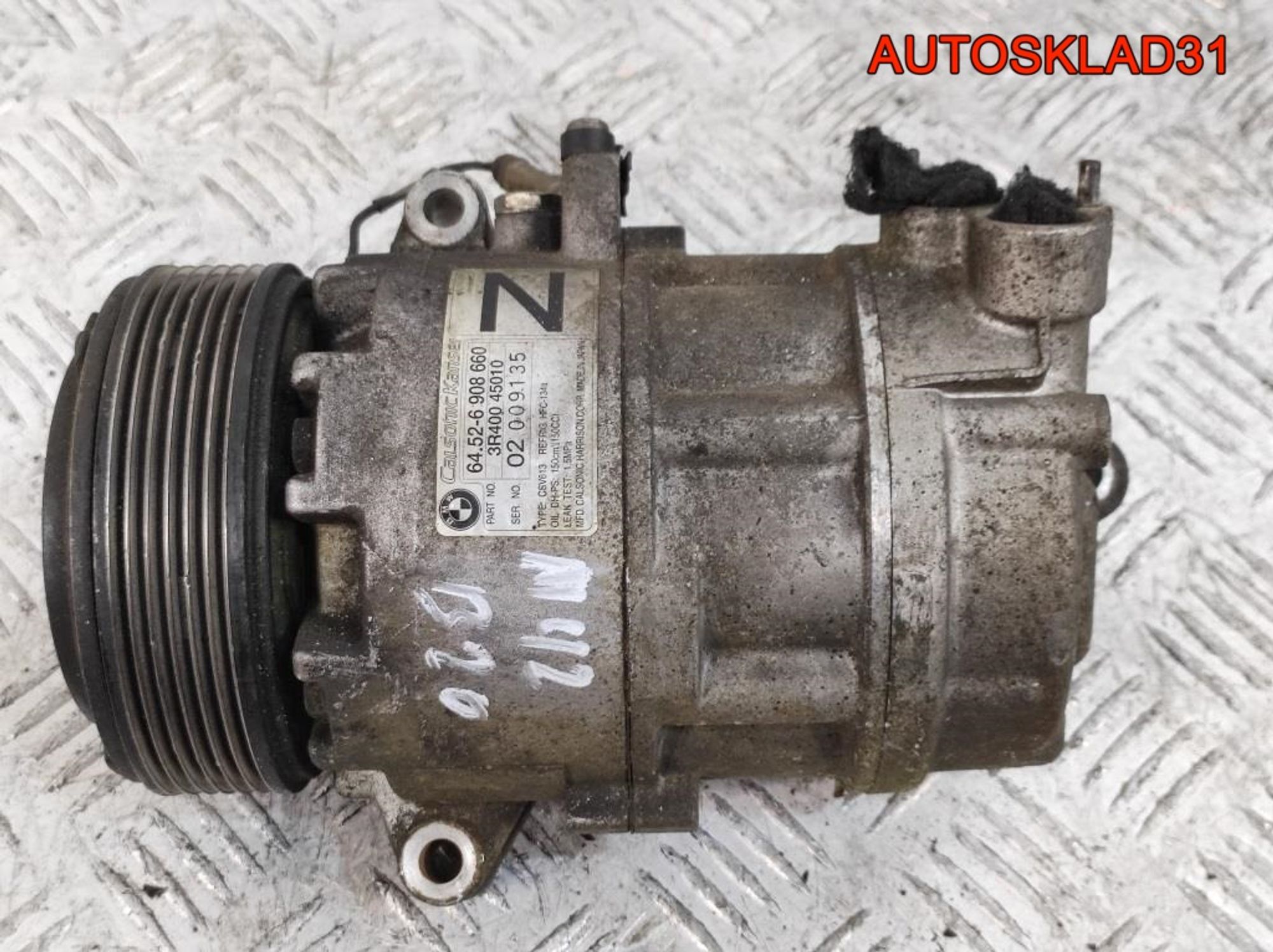 Компрессор кондиционера BMW E46 2.0 N42B20 64526908660, 5000 рублей, Дубовое