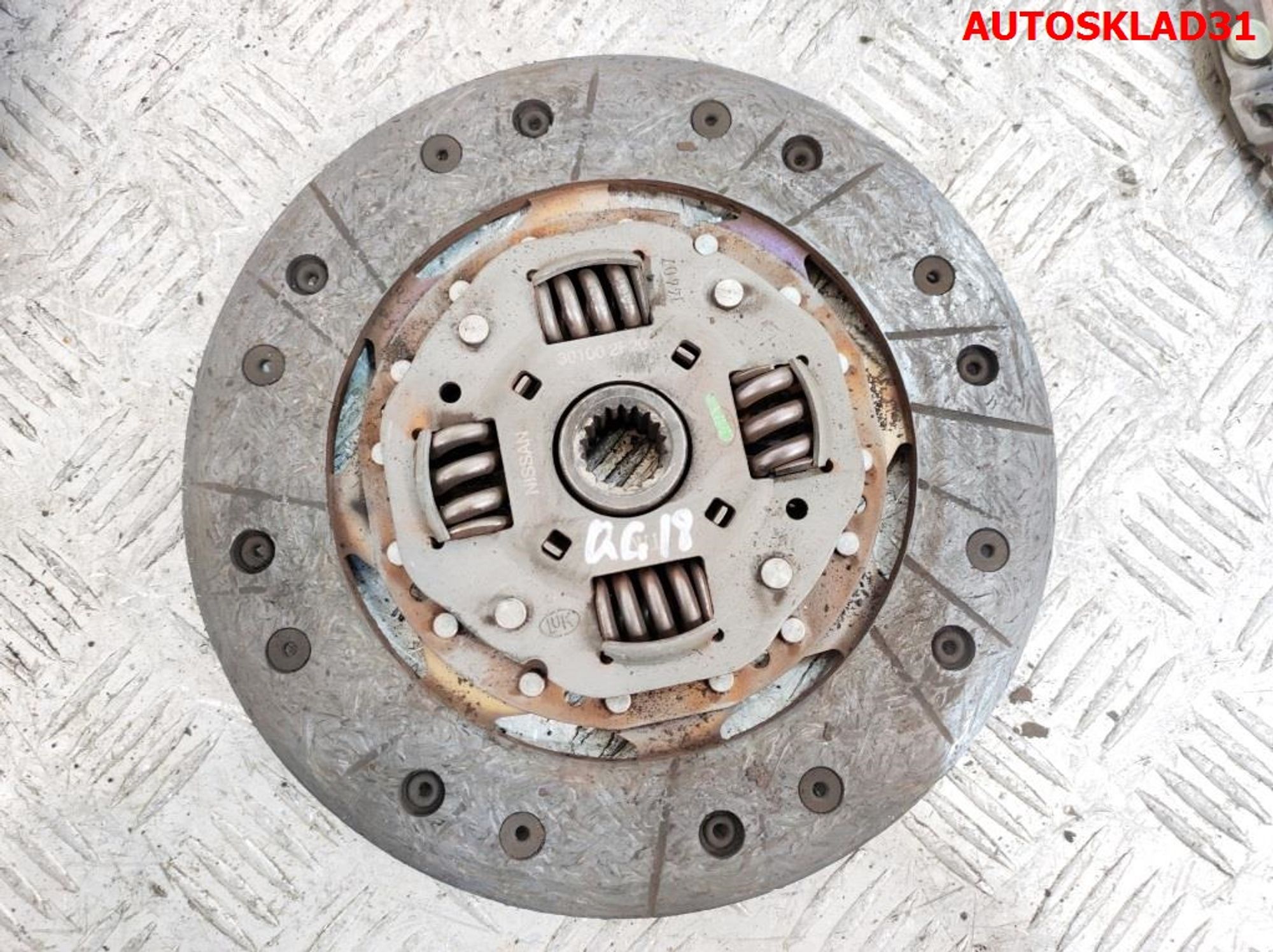 Комплект сцепления Nissan Almera N16 1,8 QG18 123119F800, 2000 рублей, Дубовое