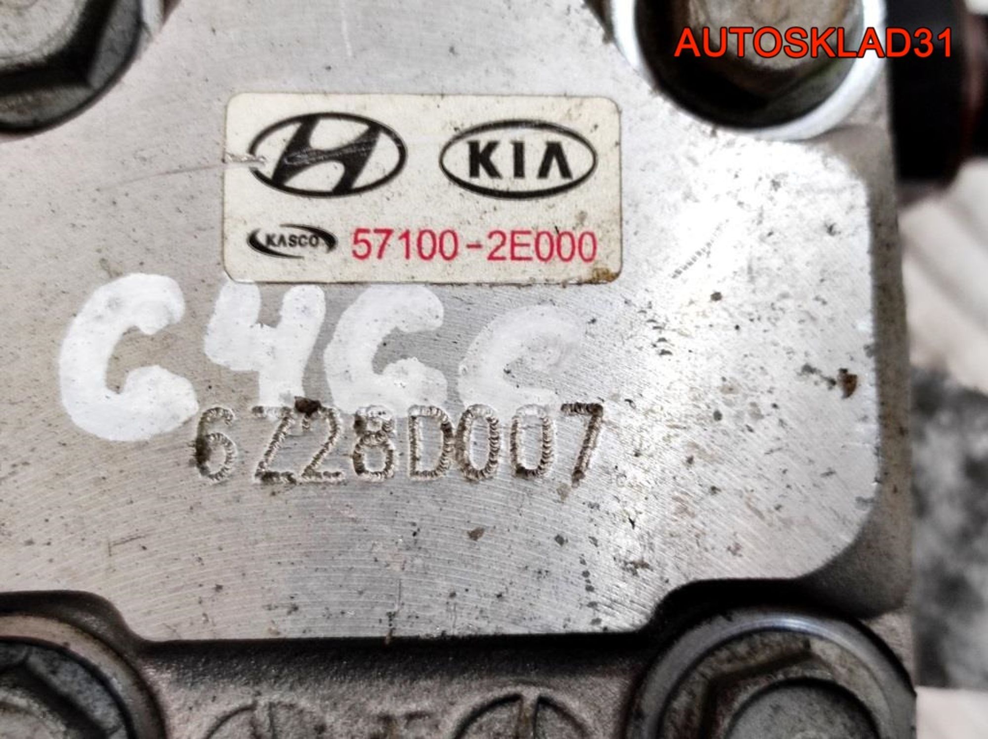 Насос ГУР Hyundai Elantra 2,0 G4GC 571002E000, 4100 рублей, Дубовое