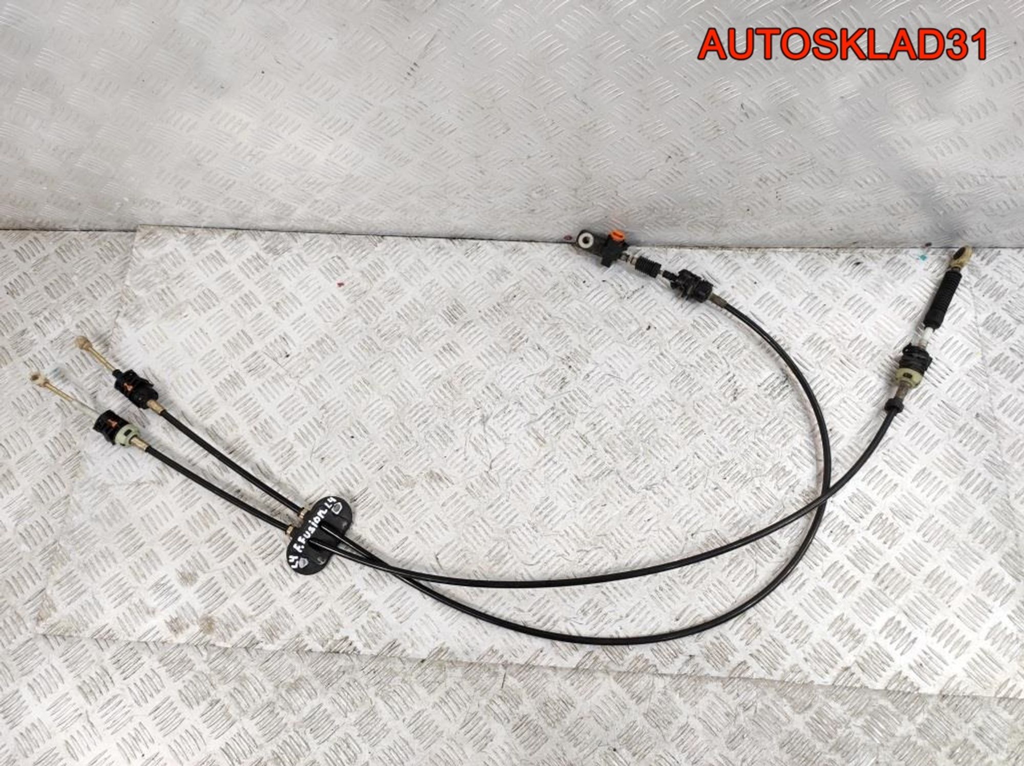 Трос кулисы МКПП Комплект Ford Fusion 1,4 Бензин 2S6R7E395AC, 4500 рублей, Дубовое