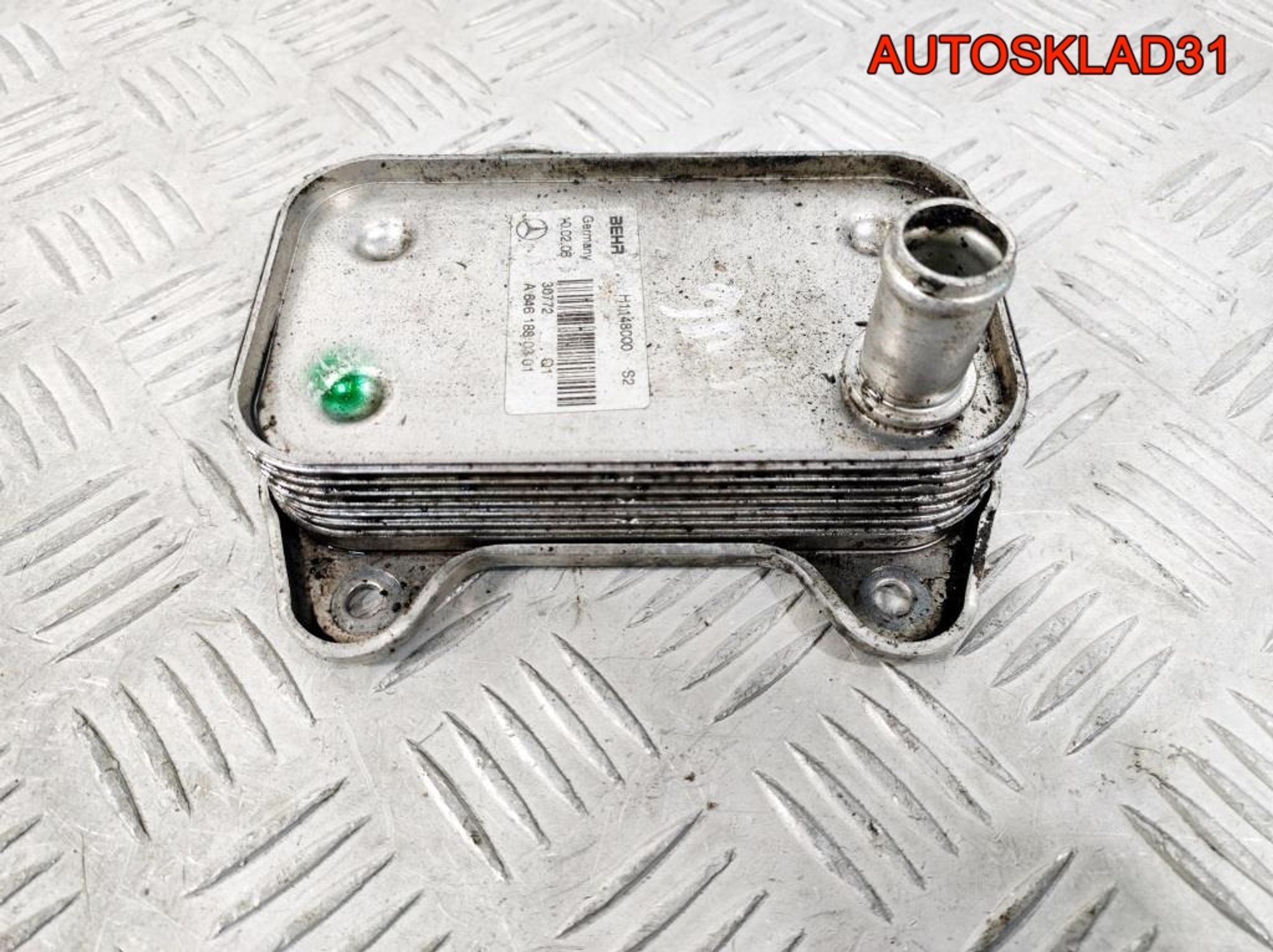 Теплообменник Mercedes W203 2,2 CDI A6461880301, 900 рублей, Дубовое