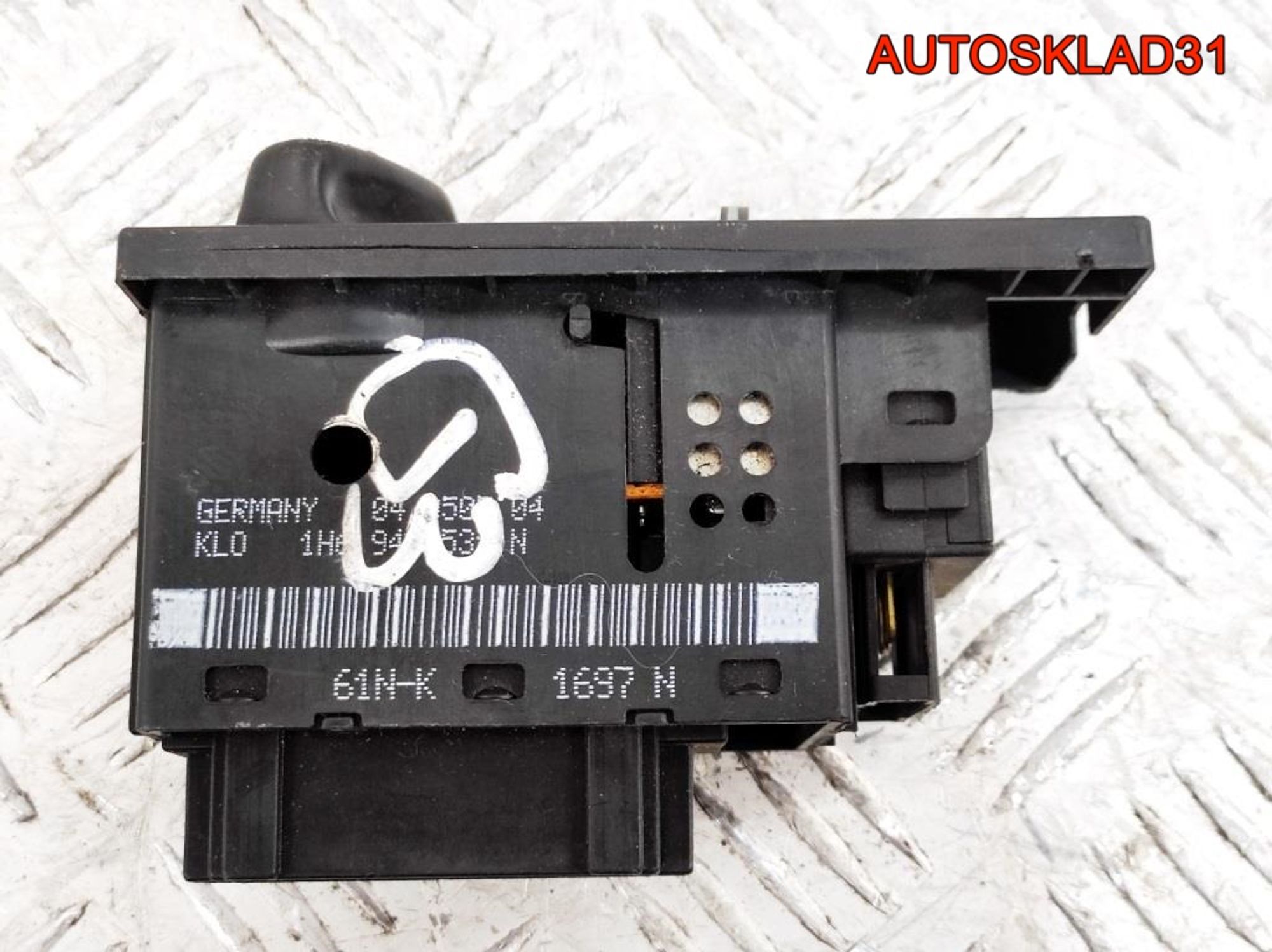 Переключатель света фар VW Golf 3 1H6941531N, 3000 рублей, Дубовое
