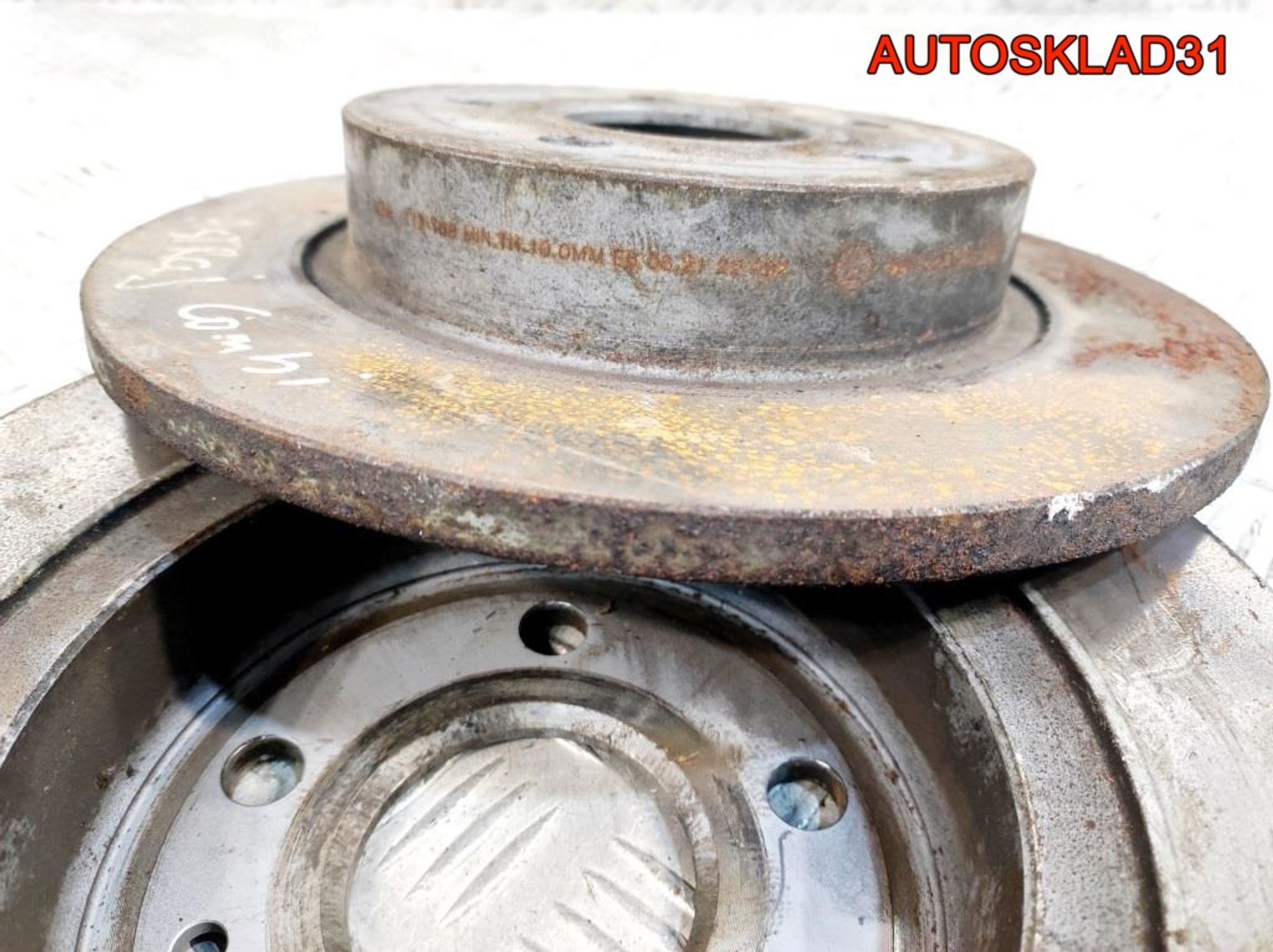 Диск тормозной задний 268 мм Opel Astra J 13502136, 3600 рублей, Дубовое