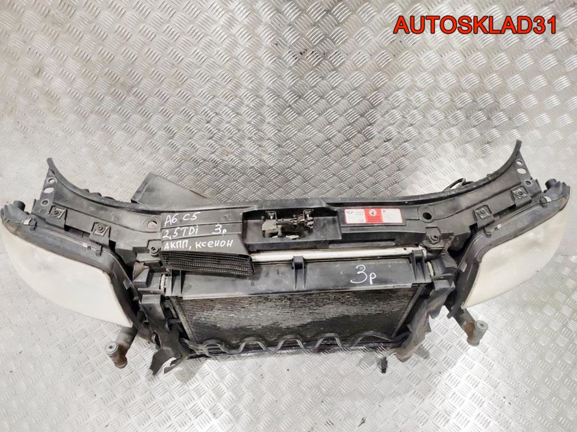 Панель передняя в сборе Audi A6 C5 2,5 Дизель 4B0805588K АКПП Рест, 45000 рублей, Дубовое