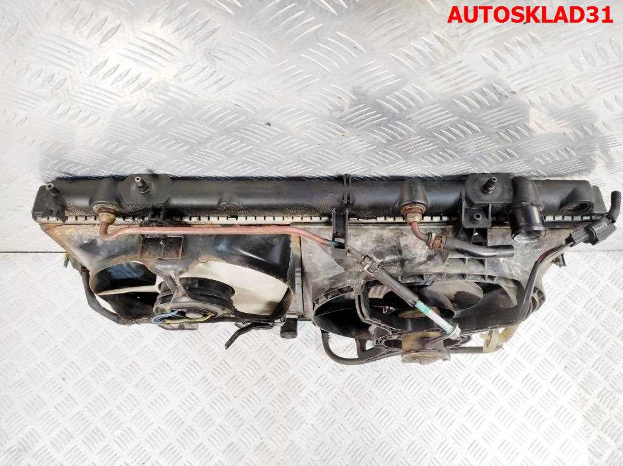 Кассета радиаторов в сборе Mitsubishi Carisma DA 1,8 4G93 Бензин АКПП, 4000 рублей, Дубовое