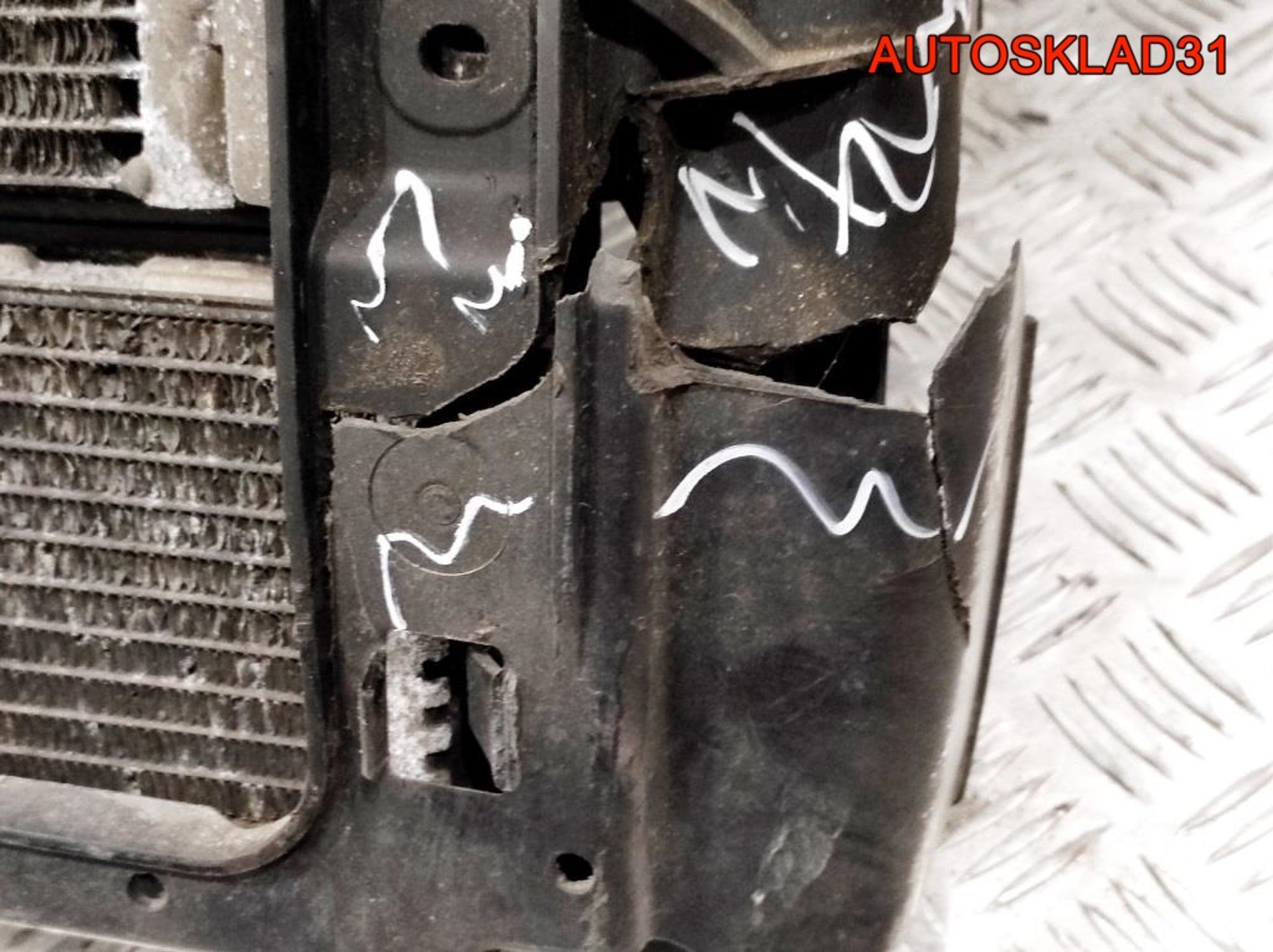 Кассета радиаторов в сборе Skoda Fabia 3 1,2 Бензин 6V0805588F (Р), 22000 рублей, Дубовое