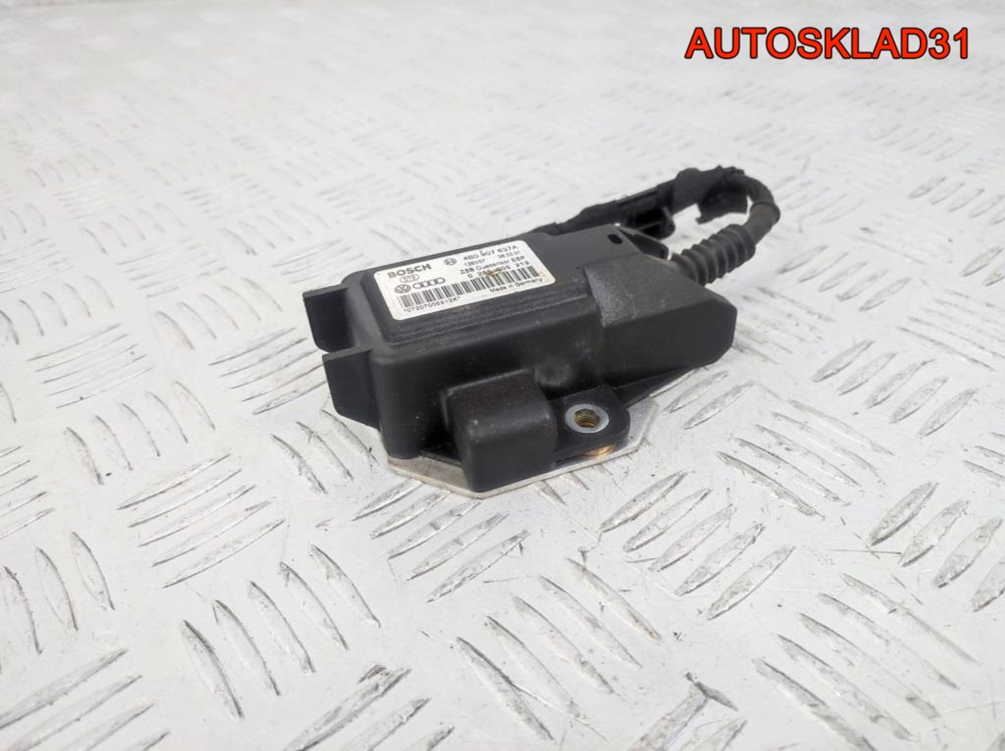 Датчик ускорения Volkswagen Passat B5 4B0907637A, 900 рублей, Дубовое