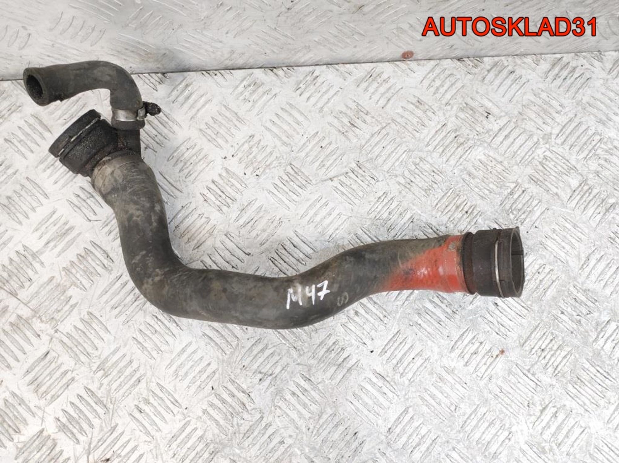 Патрубок радиатора BMW E46 2,0 M47 11537789718, 1500 рублей, Дубовое