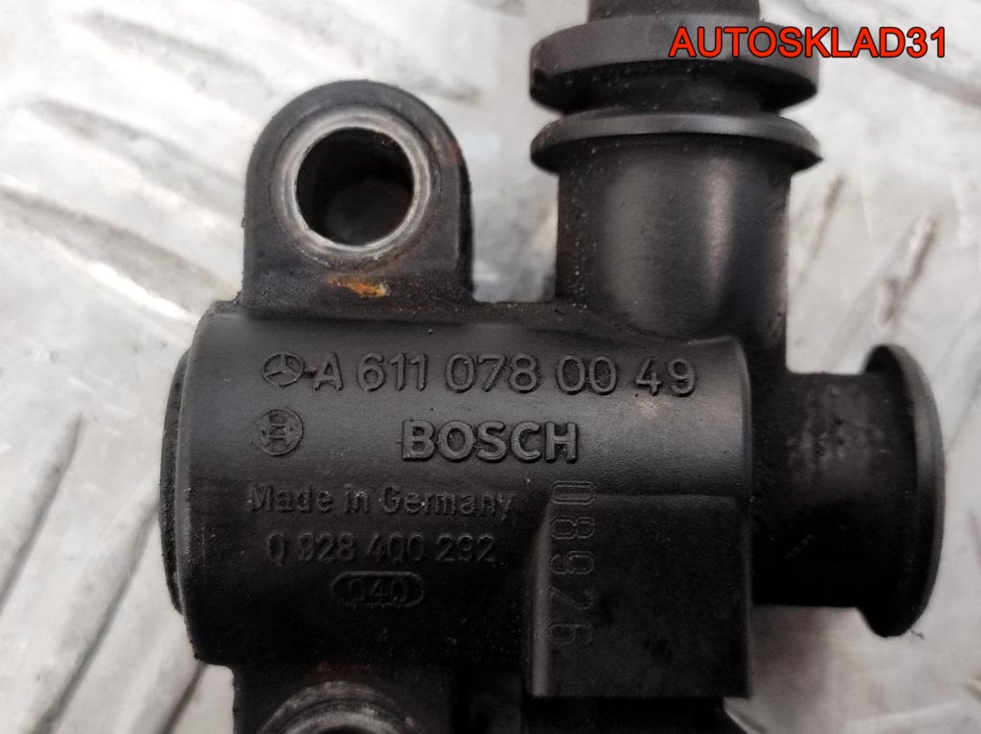 Клапан отсечки топлива Mercedes W203 OM611 A6110780049, 1700 рублей, Дубовое