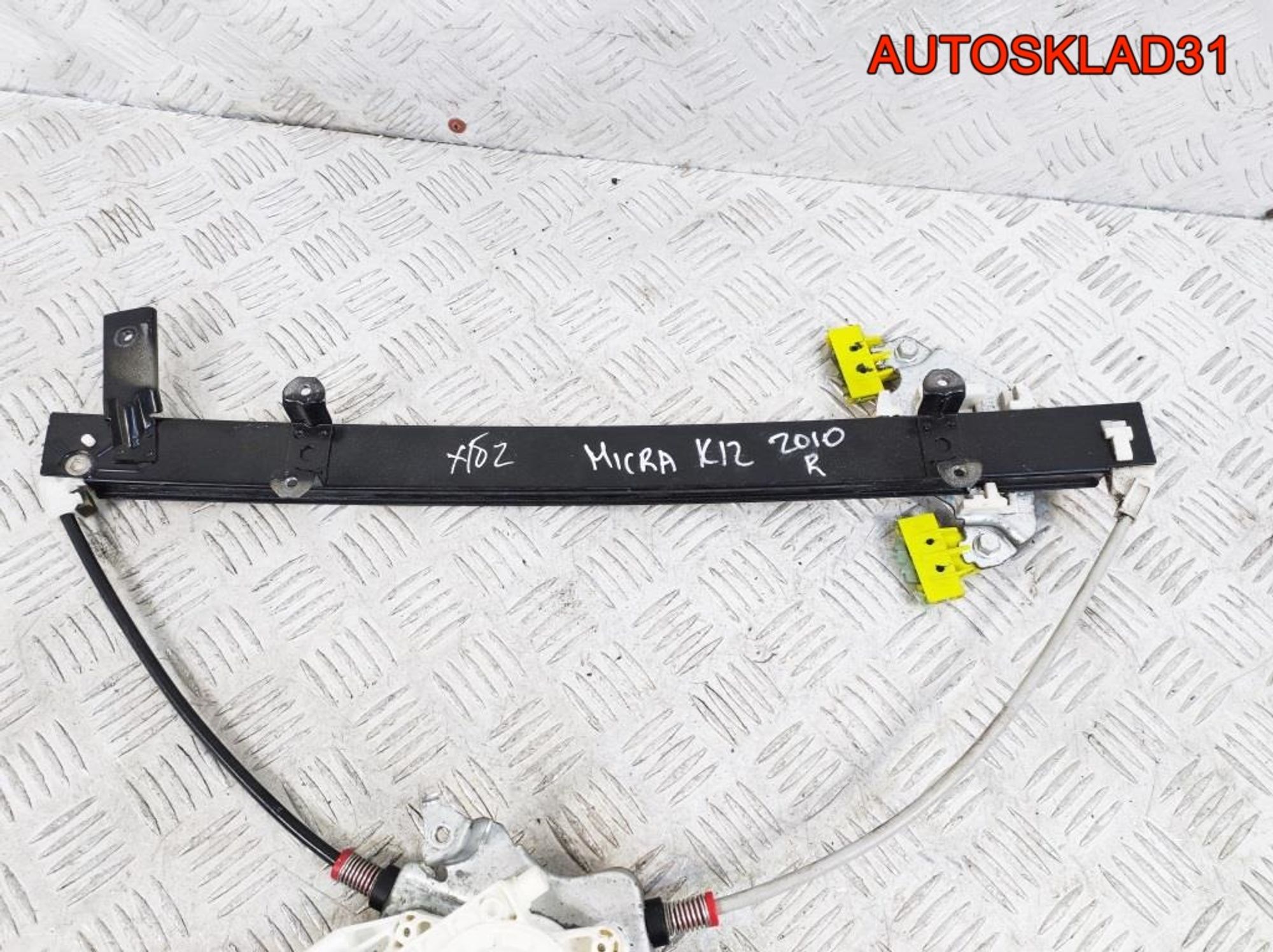 Стеклоподъемник передний правый Nissan Micra K12, 2500 рублей, Дубовое