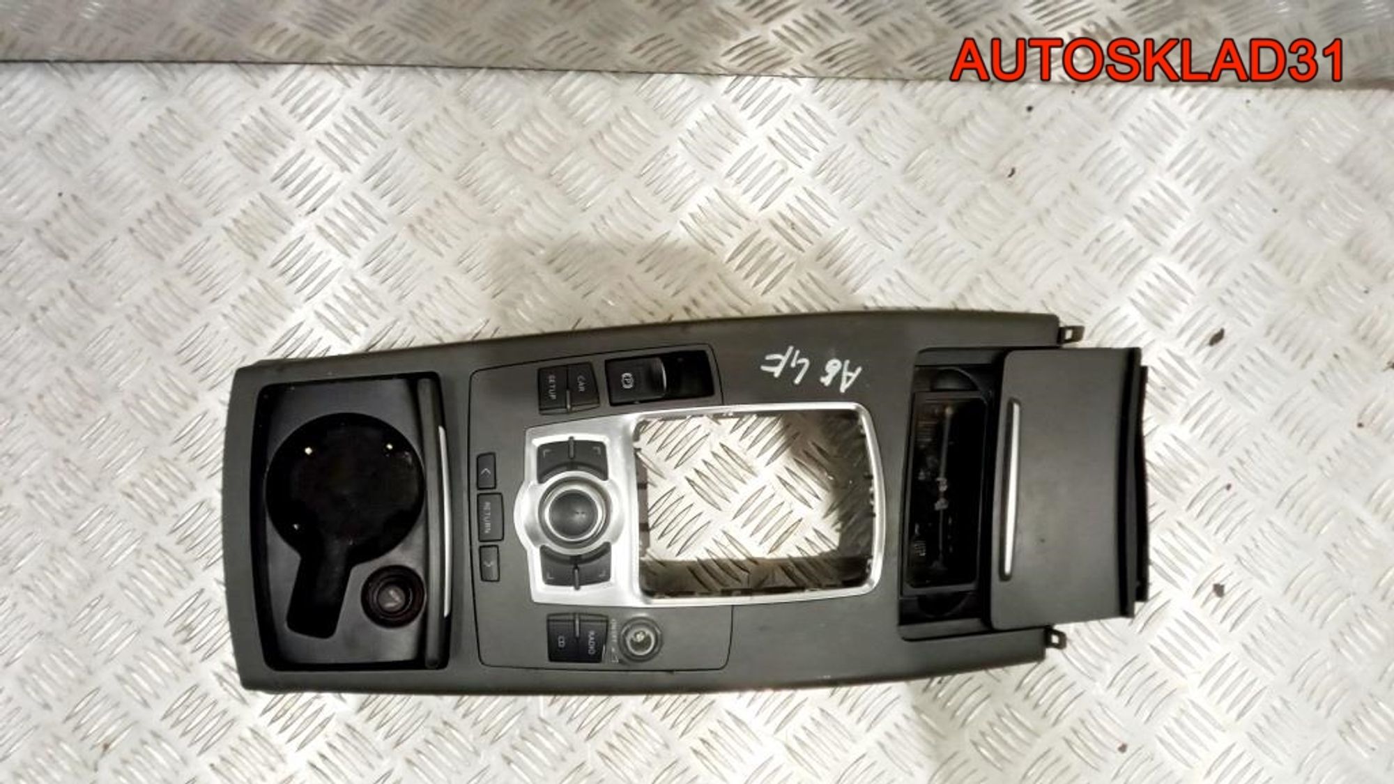 Консоль центральная в сборе Audi A6 C6 4F1864261, 8000 рублей, Дубовое