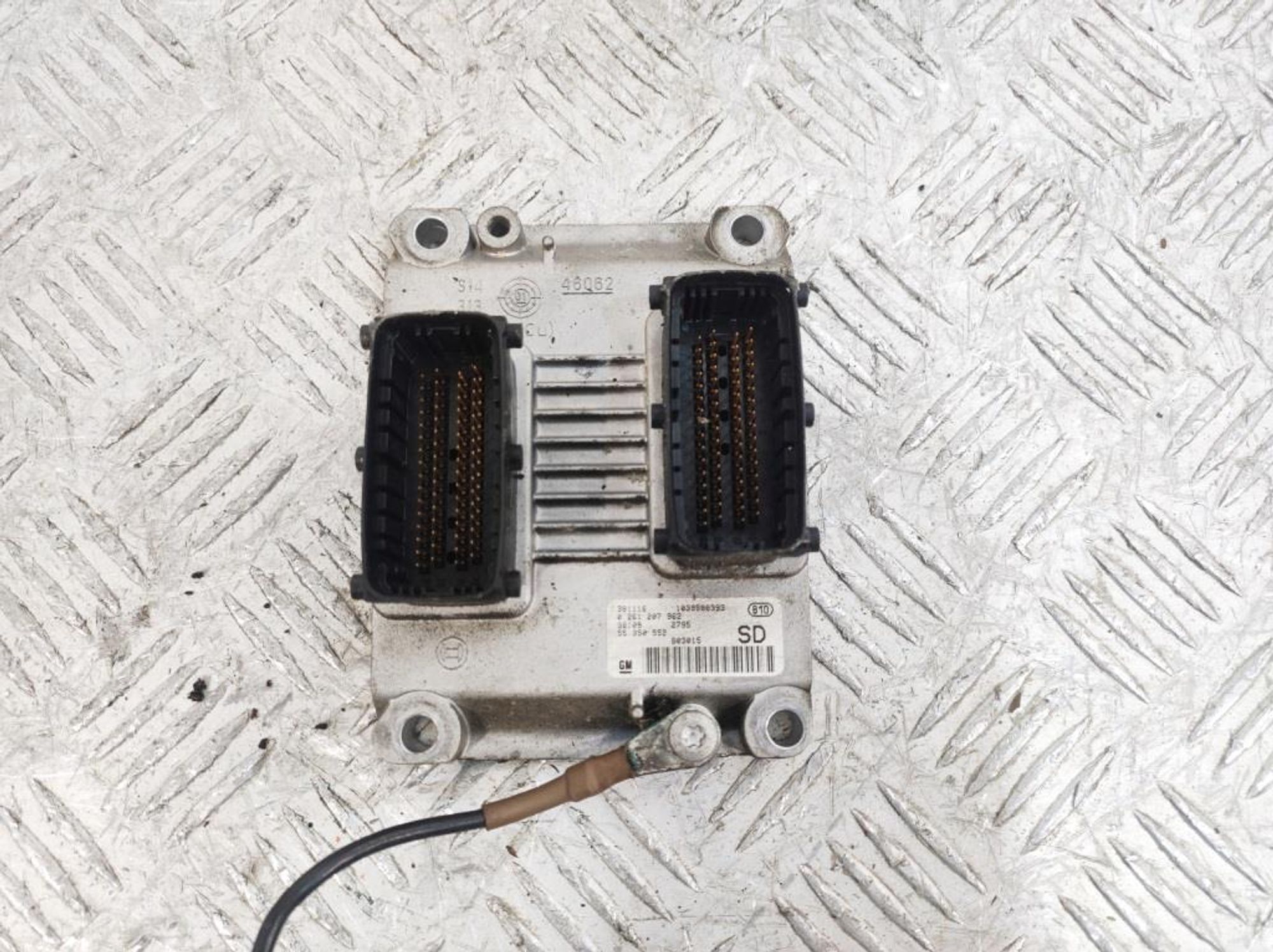 Блок ЭБУ Opel Corsa C 1,2 Z12XE 55350552 Бензин, 4000 рублей, Дубовое